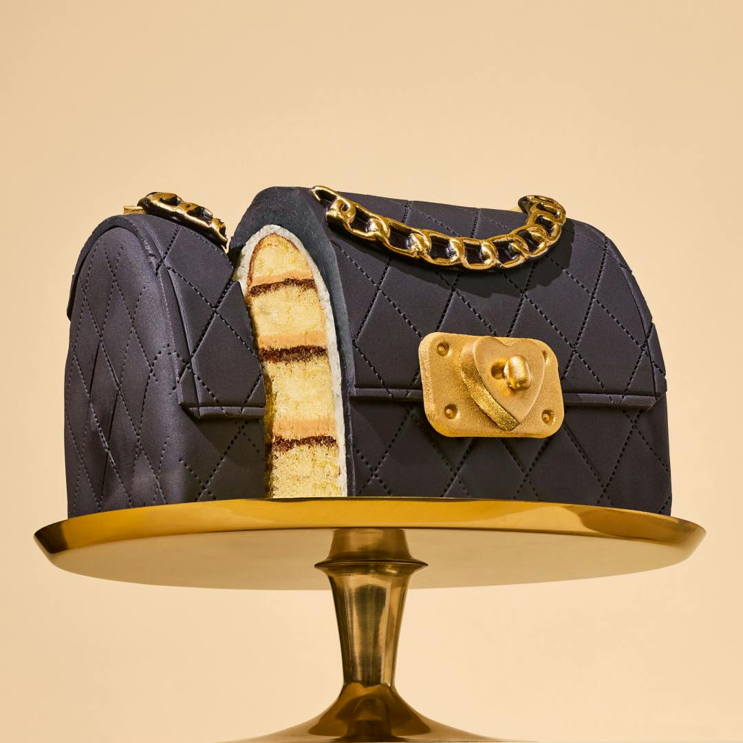The Date Night Handbag Cake – Noir by Duff Goldman