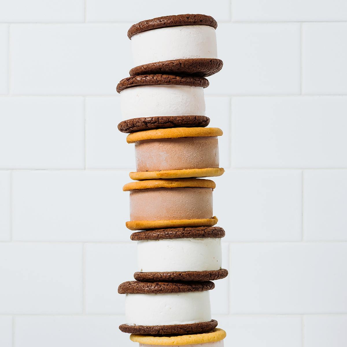 Choose Your Own Ice Cream Sandwich - 16 Pack by Nye's Cream Sandwiches - Alternate image 1