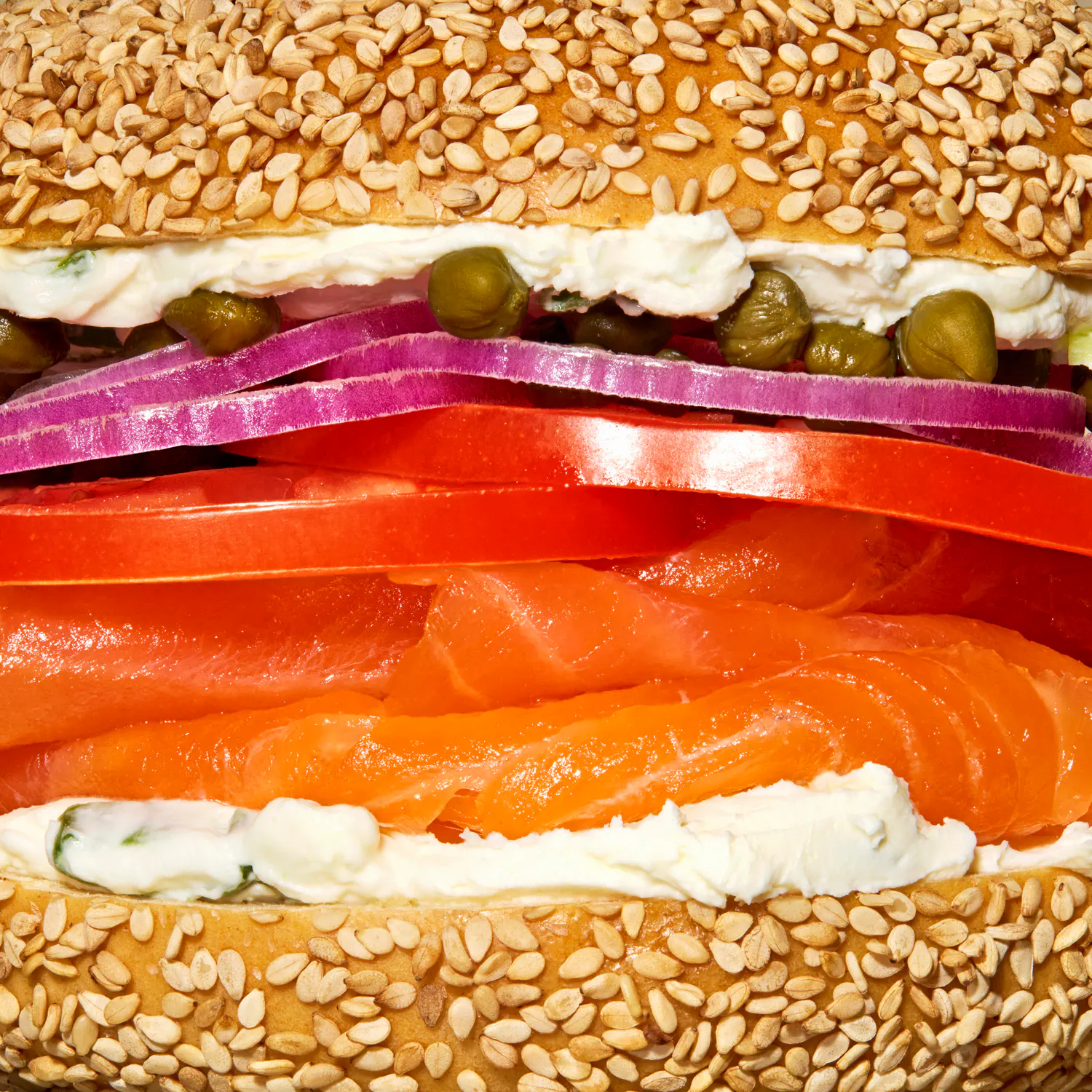 Bagels, Cream Cheese & Nova Scotia Salmon - Two Dozen by H&H Bagels