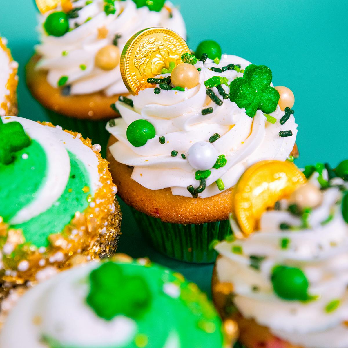 "Lucky You!" St. Patrick's Day Cupcakes - 12 Pack by Trophy Cupcakes - Alternate image 3