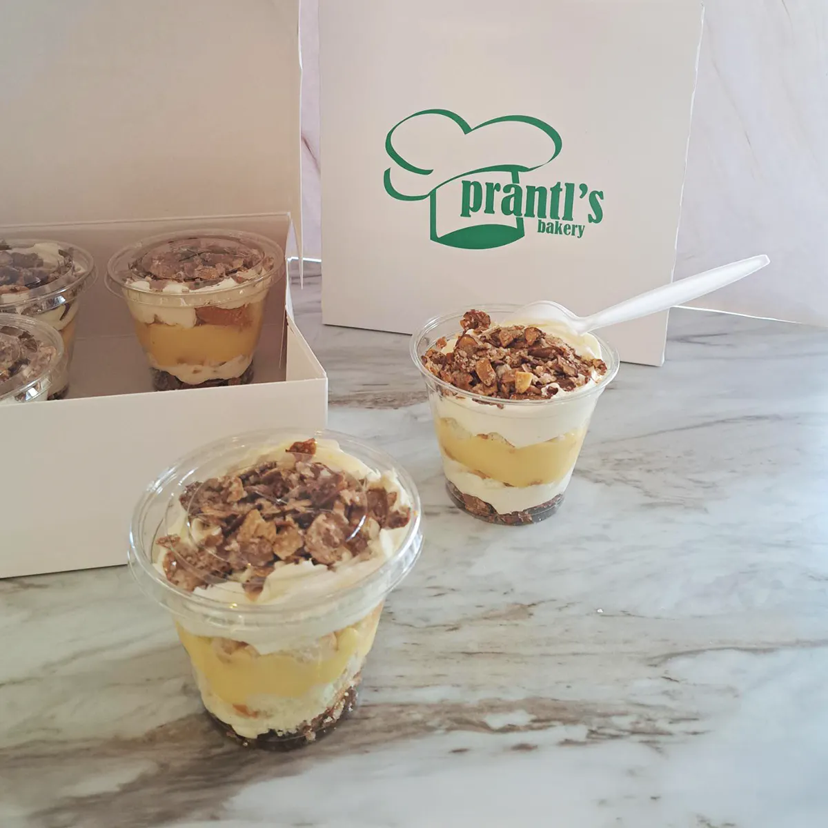 To-Go Burnt Almond Torte - 4 Pack by Prantl's Bakery - Alternate image 1