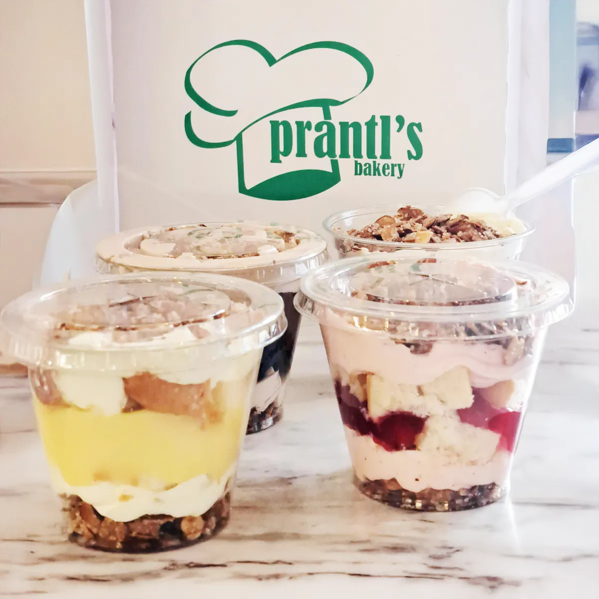 To-Go Burnt Almond Torte Variety - 4 Pack by Prantl's Bakery