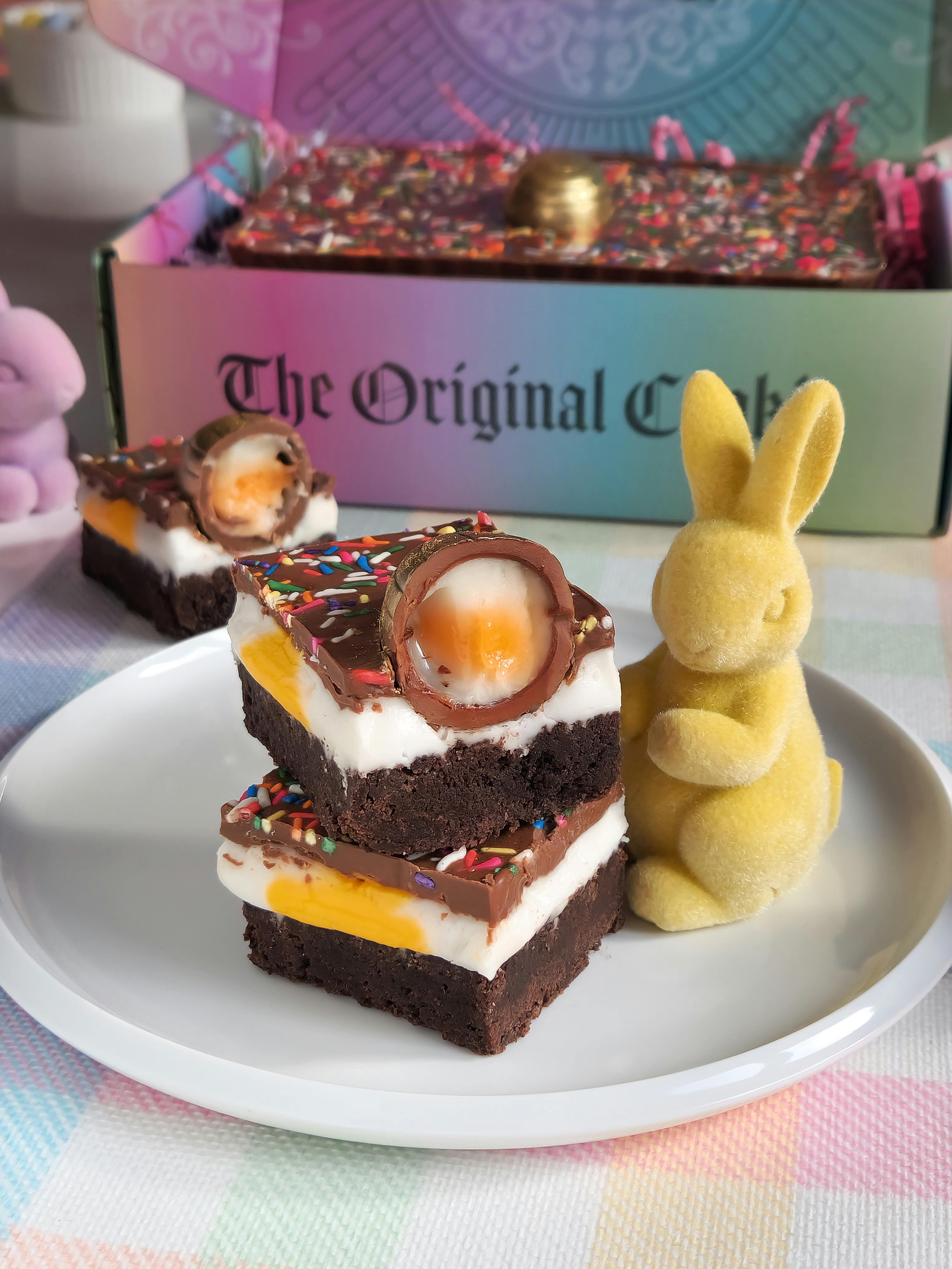 Easter Cadbury Cream Egg Shortbread Tray by Shortbread Society