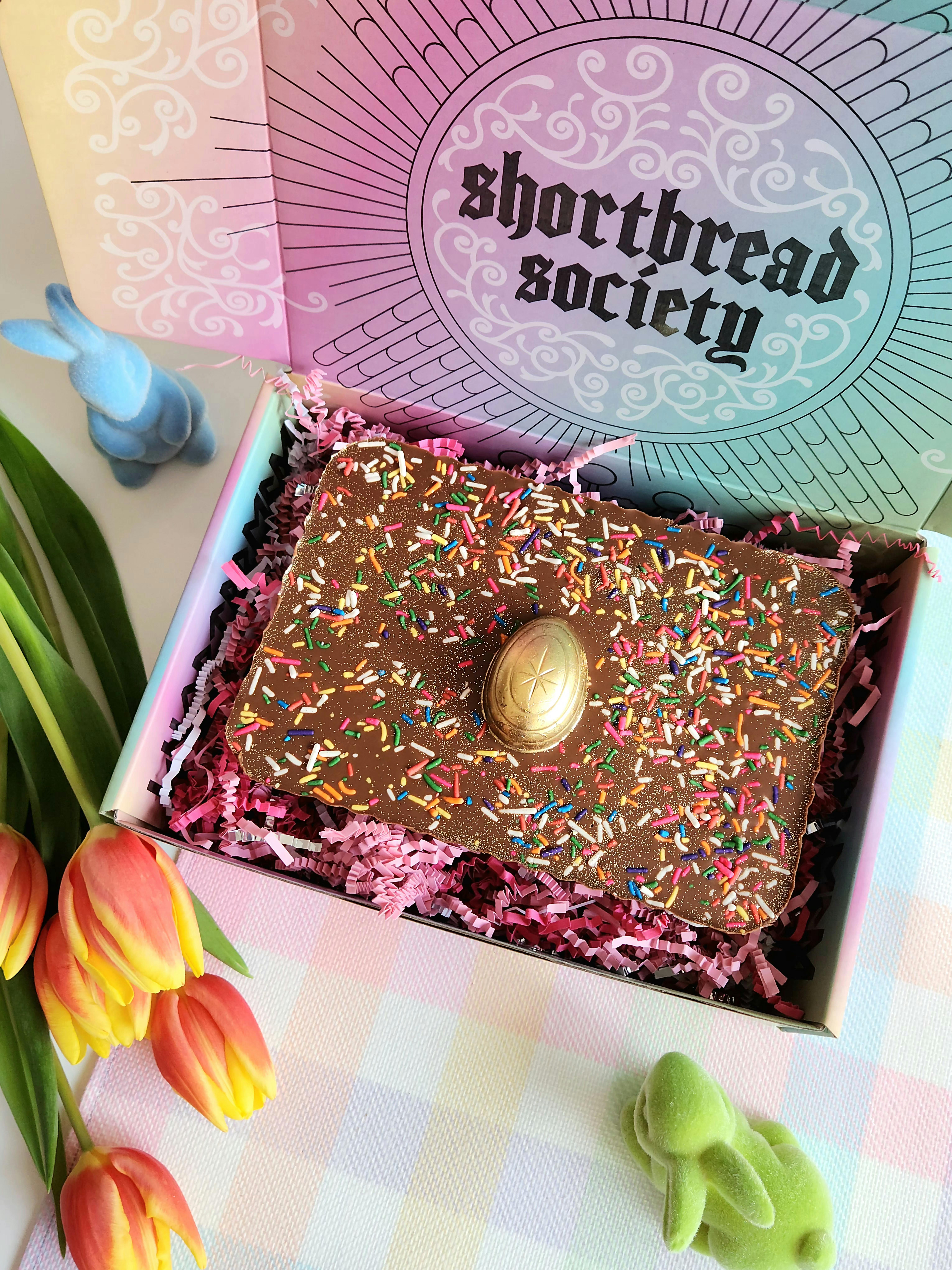Easter Cadbury Cream Egg Shortbread Tray by Shortbread Society - Alternate image 1