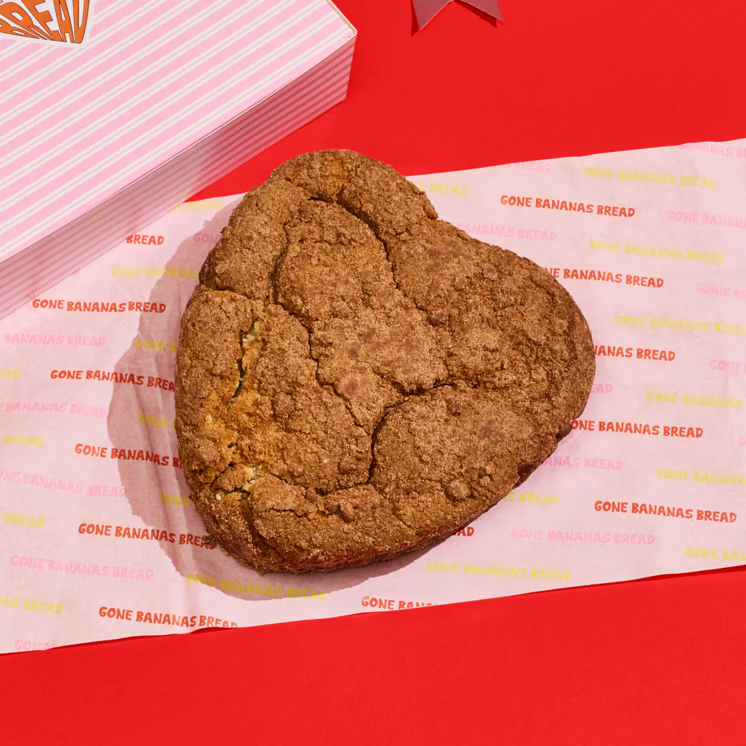 Mother's Day "Cinnabanana" Cinnamon Banana Bread by Gone Bananas Bread