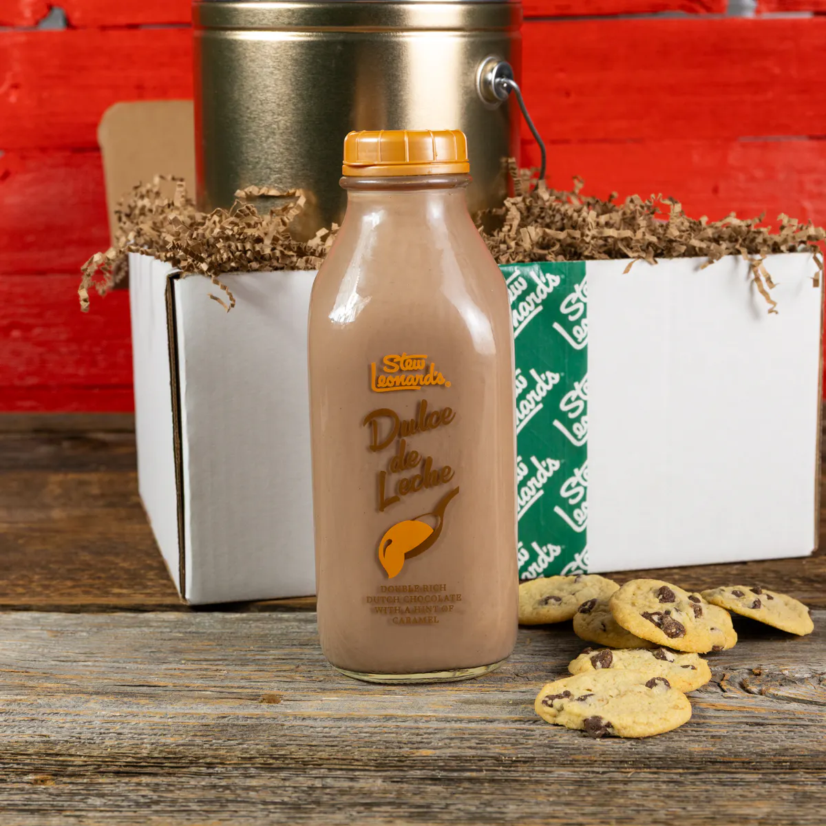 Stew's Dulce de Leche Milk + Cookie Tin by Stew Leonard's - Alternate image 3