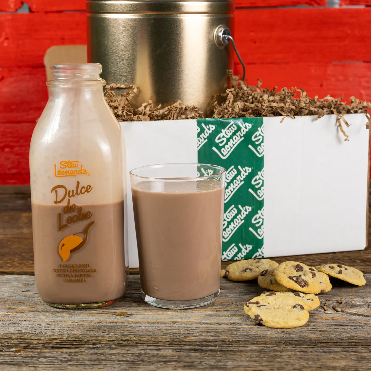 Stew's Dulce de Leche Milk + Cookie Tin by Stew Leonard's - Alternate image 2