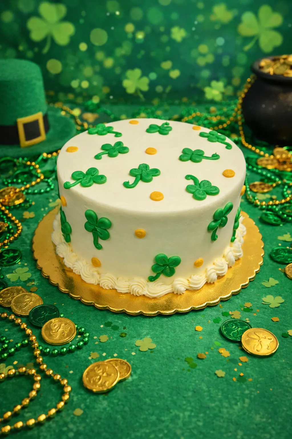 Shamrock Cake by Edgar's Bakery
