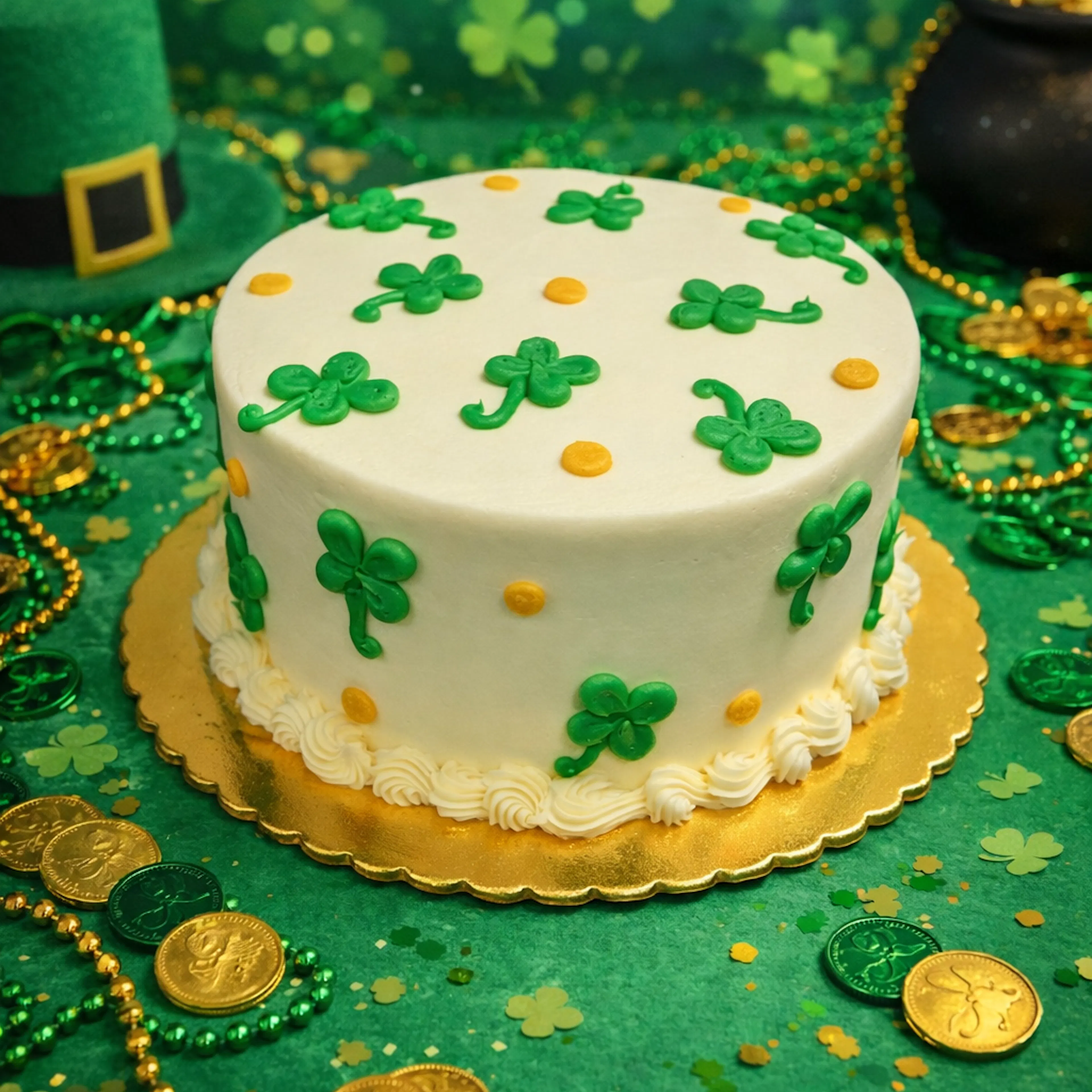 Shamrock Cake by Edgar's Bakery