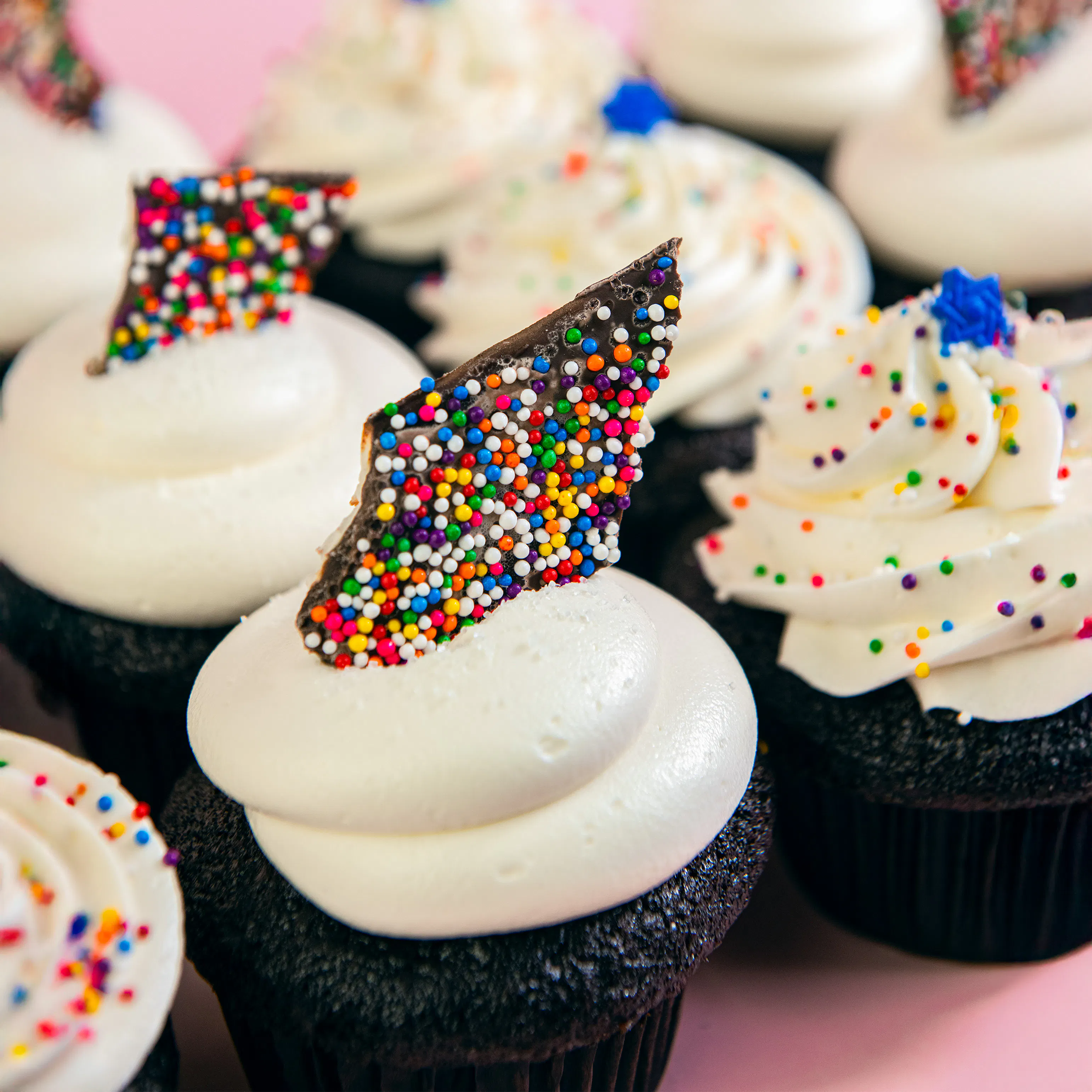 Passover Flourless Chocolate Decadence Cupcakes - 12 Pack by Trophy Cupcakes - Alternate image 3