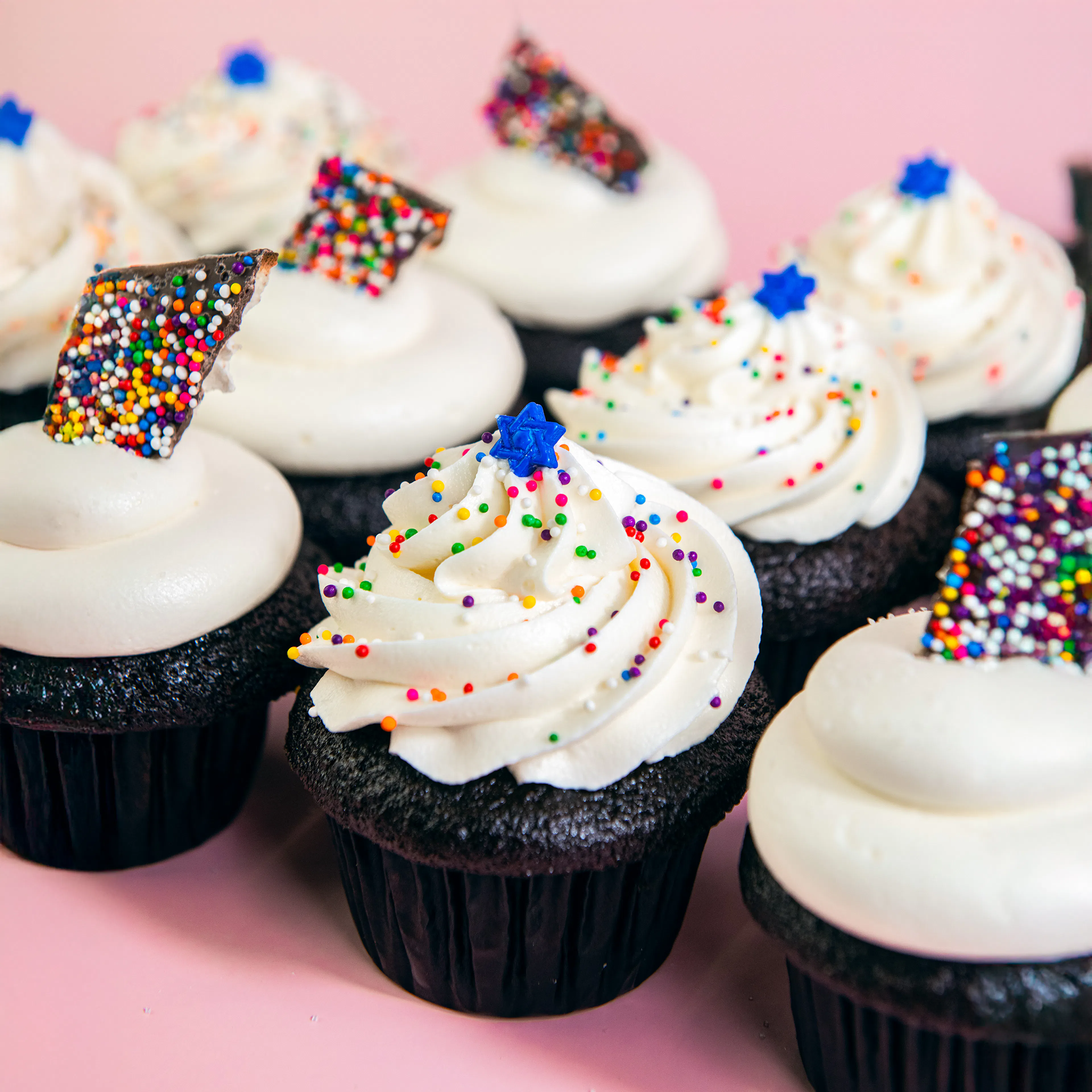 Passover Flourless Chocolate Decadence Cupcakes - 12 Pack by Trophy Cupcakes - Alternate image 2