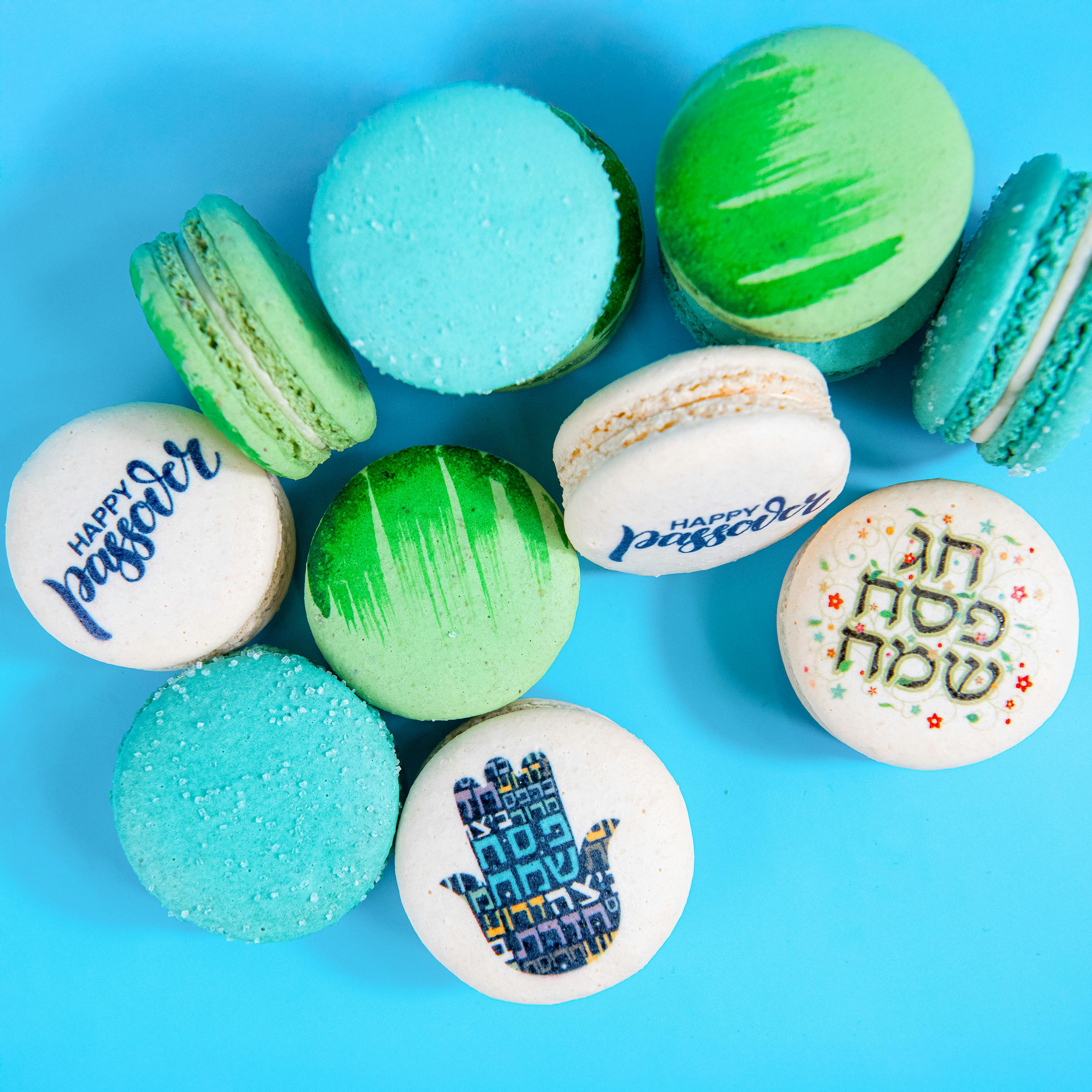 Passover Macarons Sampler - 12 Pack by Trophy Cupcakes
