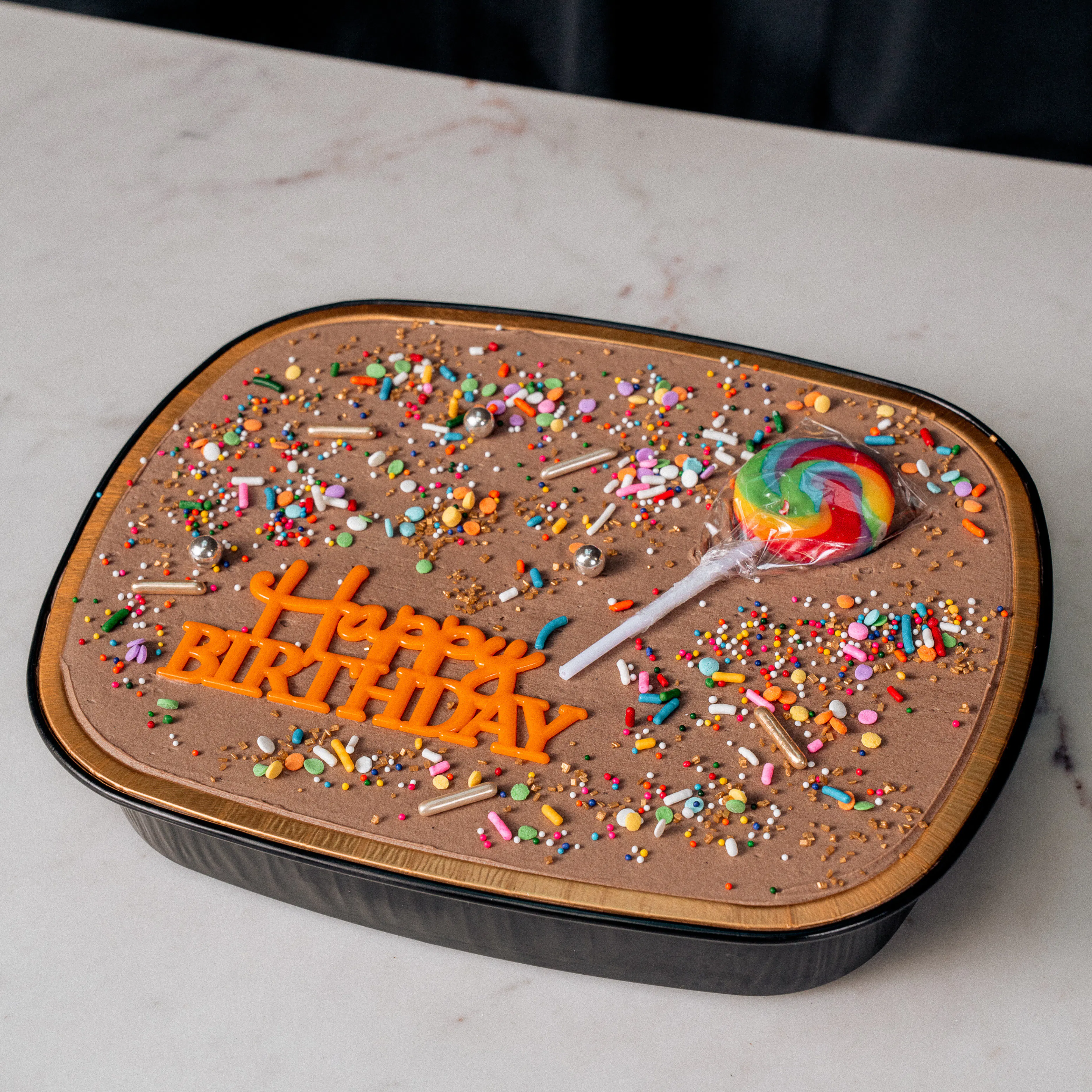 "Happy Birthday" Brownie Tray by The Goddess and Grocer