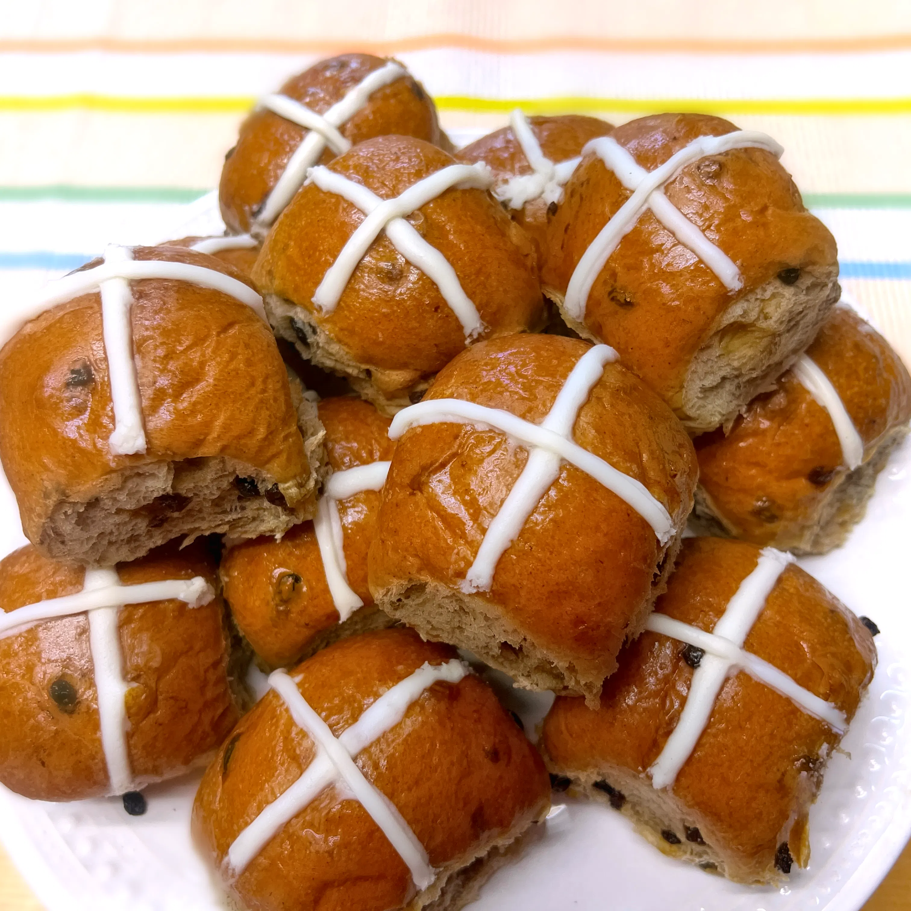 Hot Cross Buns - 12 Pack by Collegetown Bagels - Alternate image 1