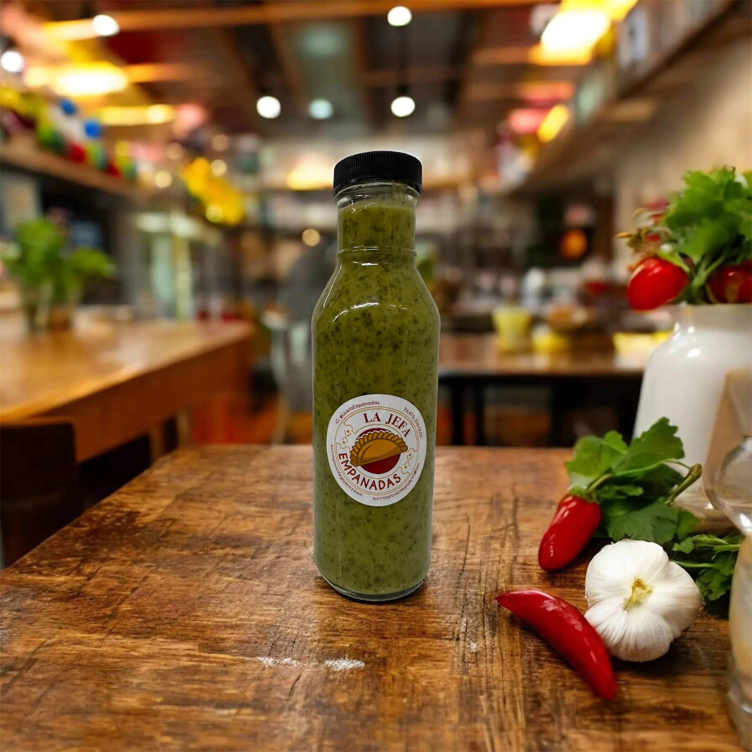 La Jefa Cilantro Lime Sauce by La Jefa Empanadas