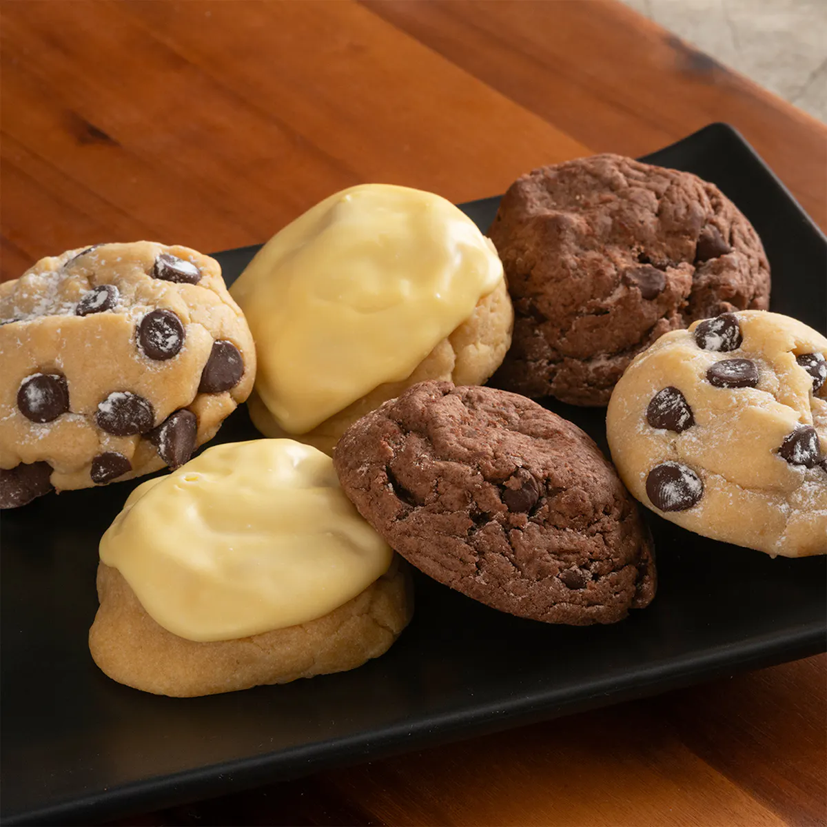 Buy 1 Dozen Baker's Choice Cookies, Get 12 Chocolate Chip Cookies FREE by Monica's Gourmet Cookies