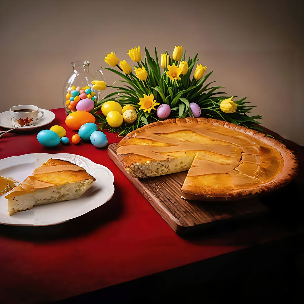 Easter "Pasteria di Grano" Italian Grain Pie by Veniero's