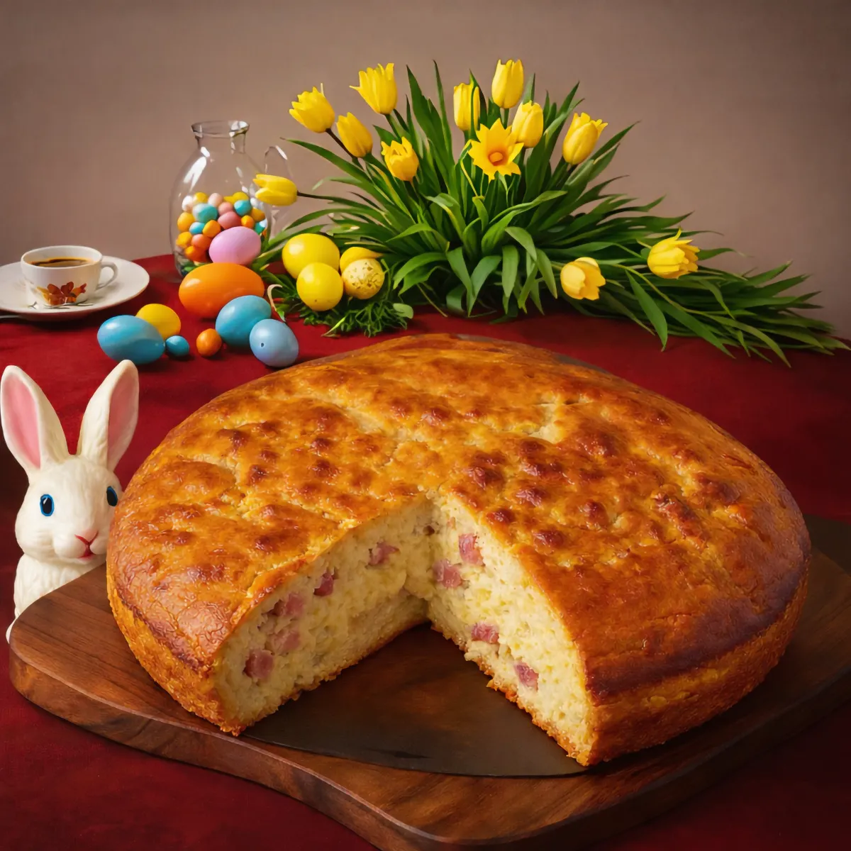 Easter Pizza Rustica by Veniero's