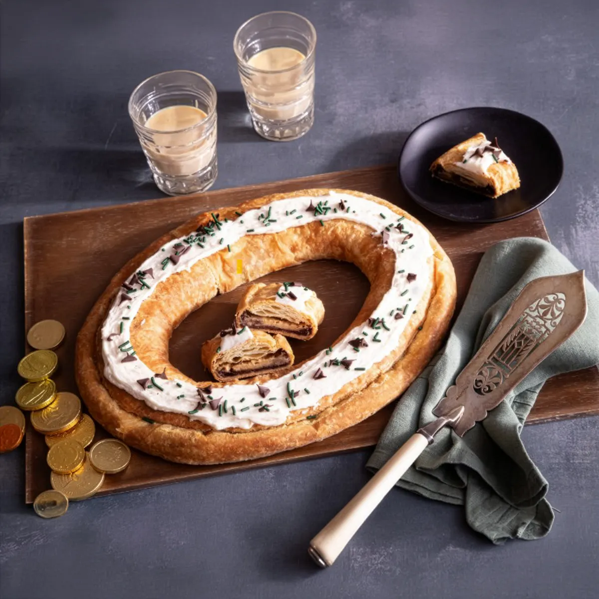 Irish Cream Kringles - 2 Pack by O&H Danish Bakery