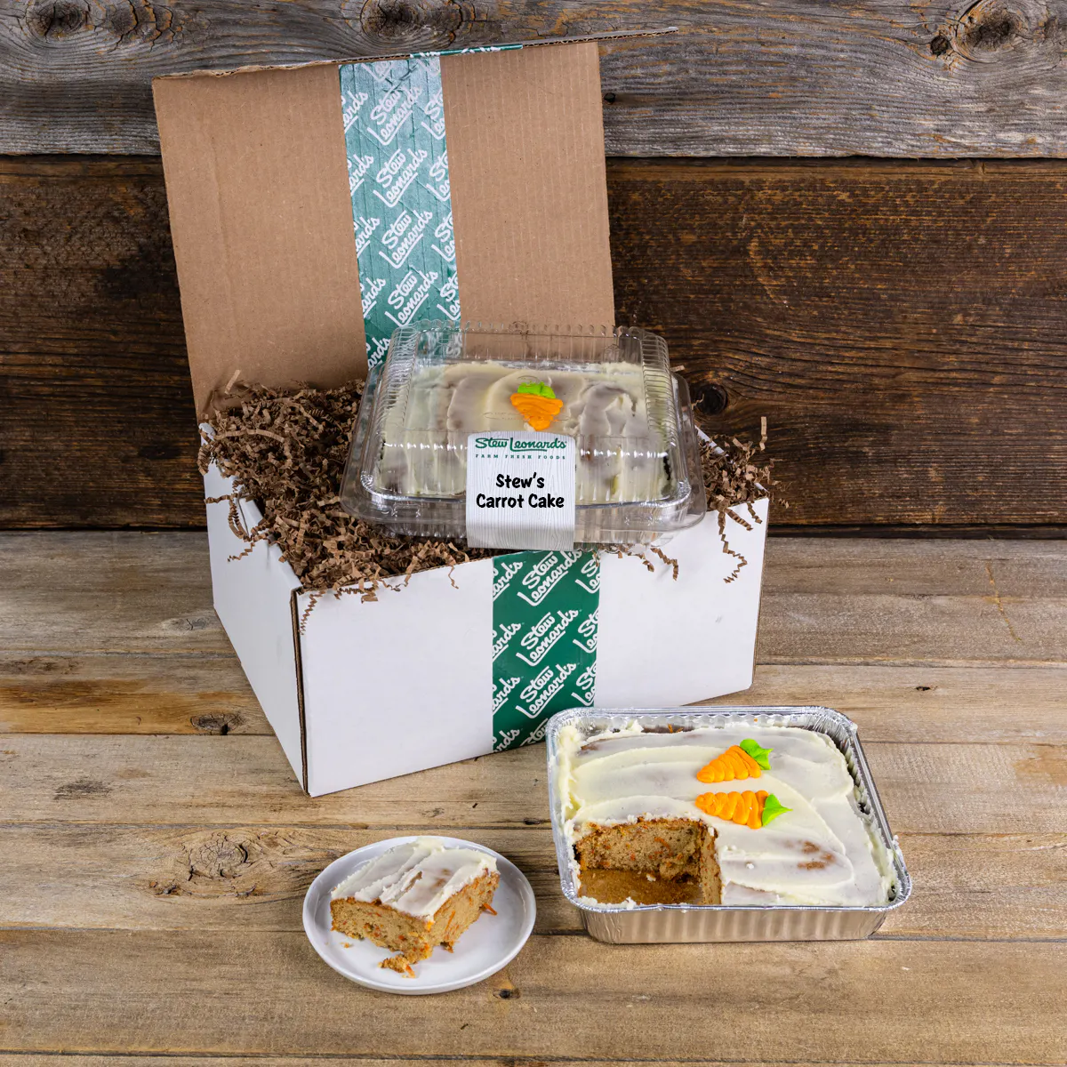 Carrot Cake - 2 Pack by Stew Leonard's - Alternate image 1