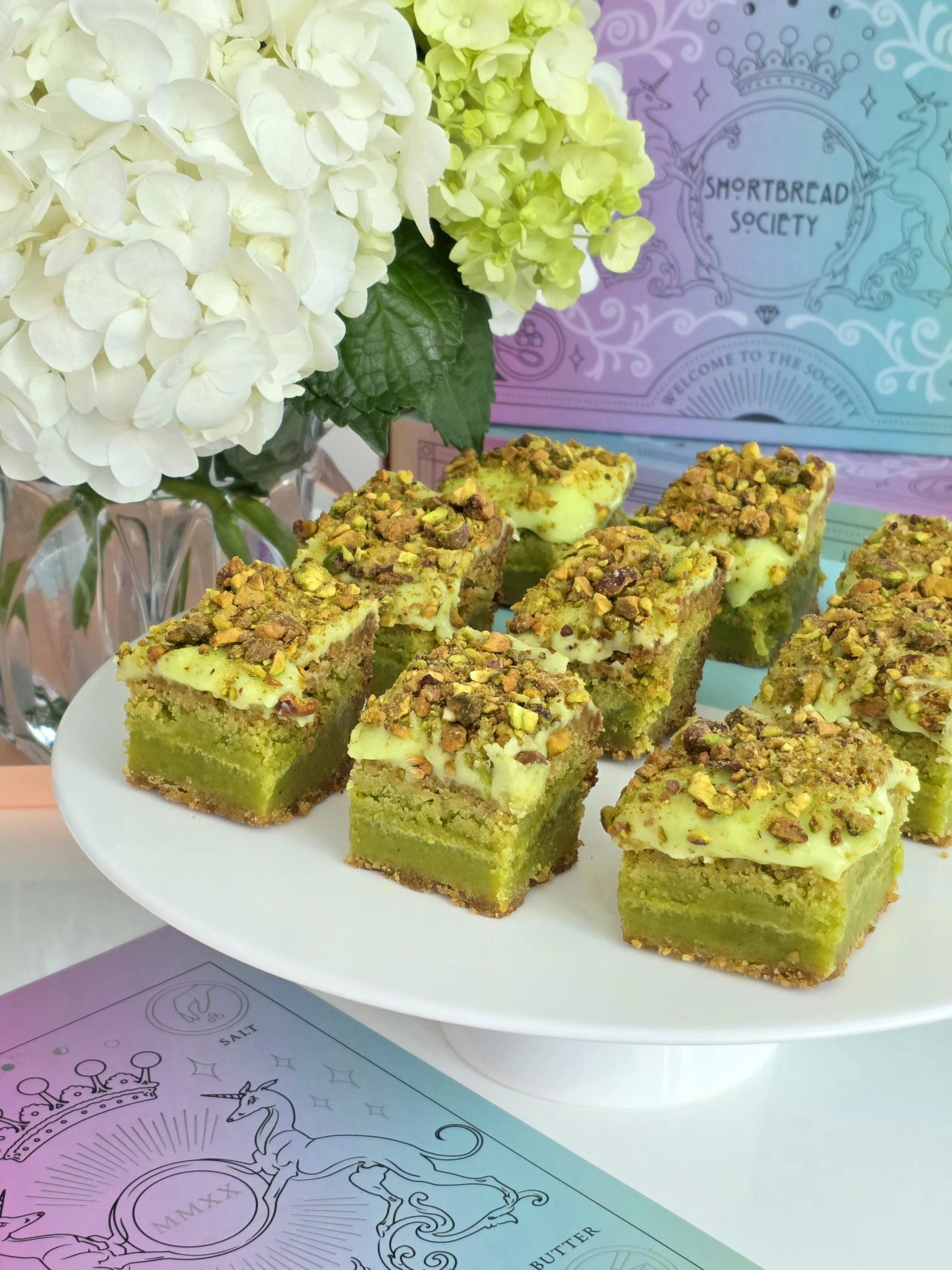 Pistachio Bakewell Shortbread Tray by Shortbread Society - Alternate image 4