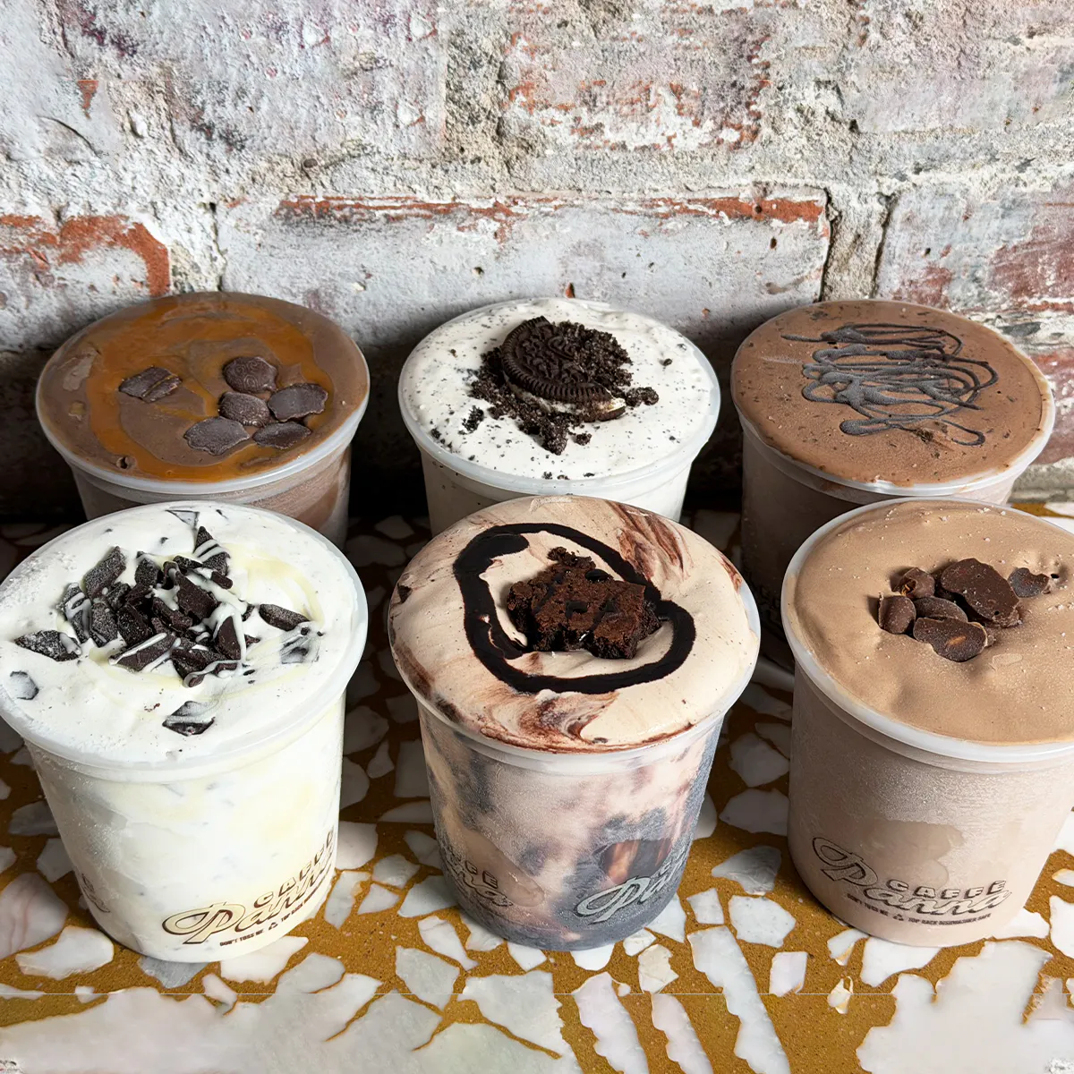 "The Too Chocolatey?" Ice Cream Collection - 6 Pack by Caffè Panna Ice Cream