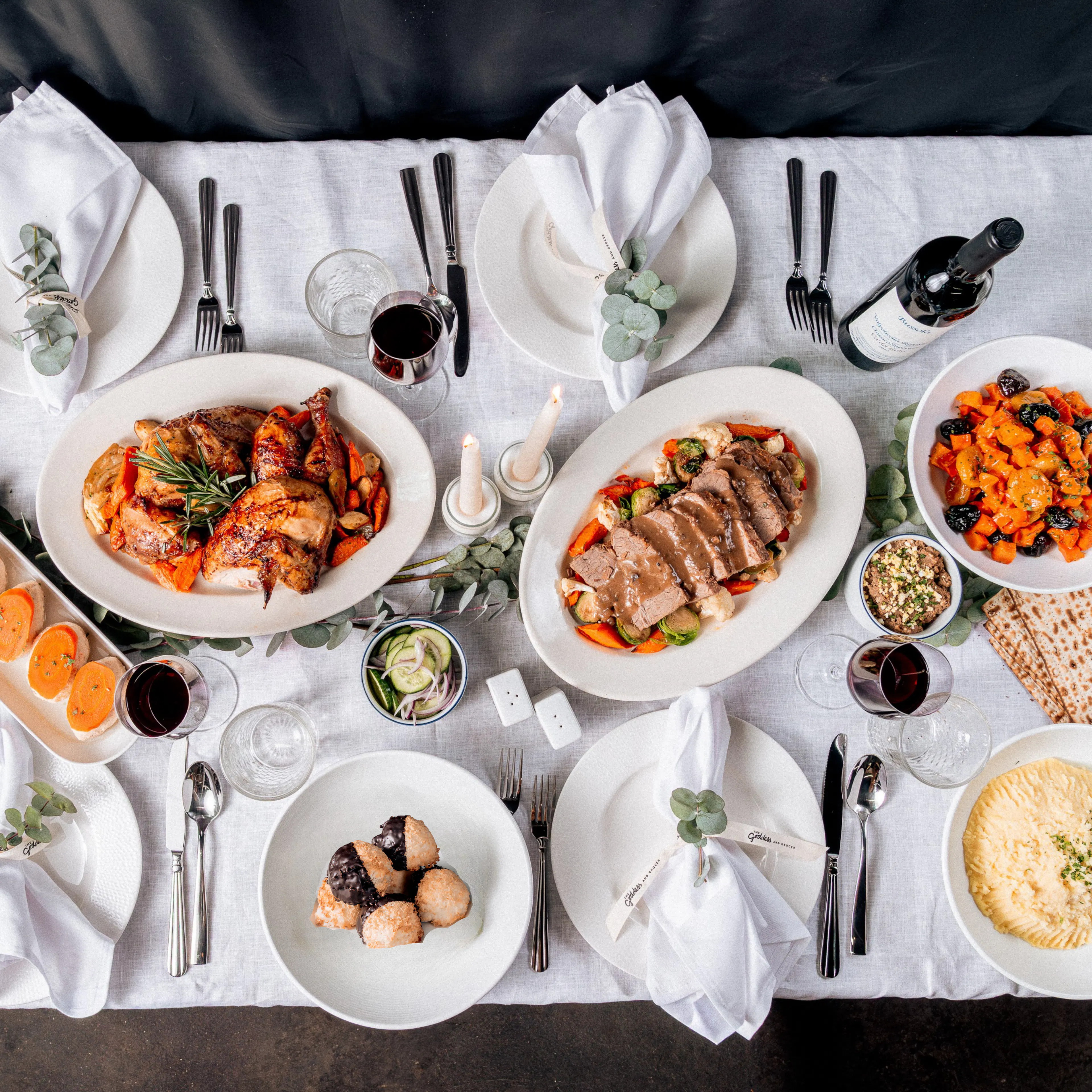 Passover Dinner for 4 by The Goddess and Grocer