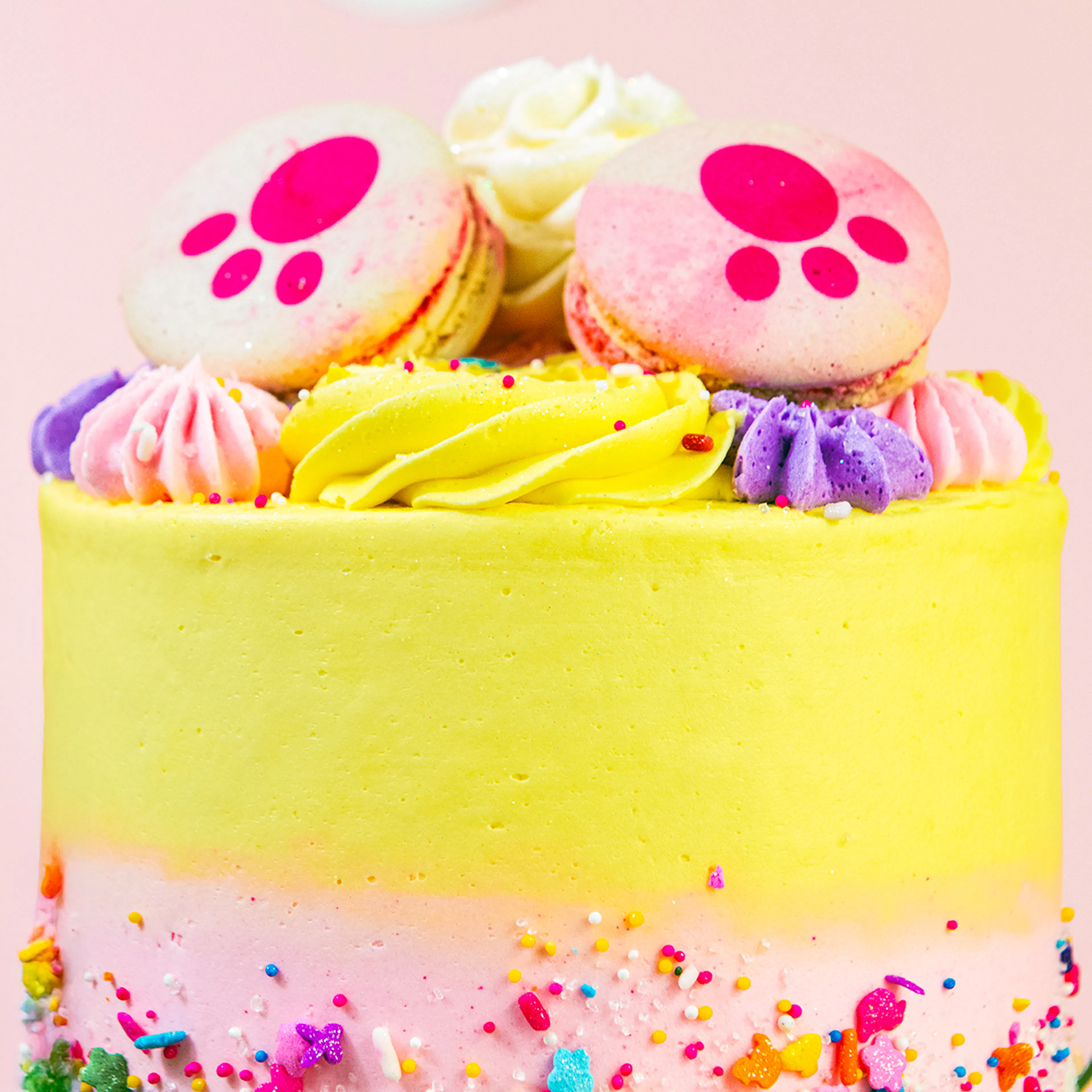 Easter Bunny Tail Cake by Trophy Cupcakes - Alternate image 2