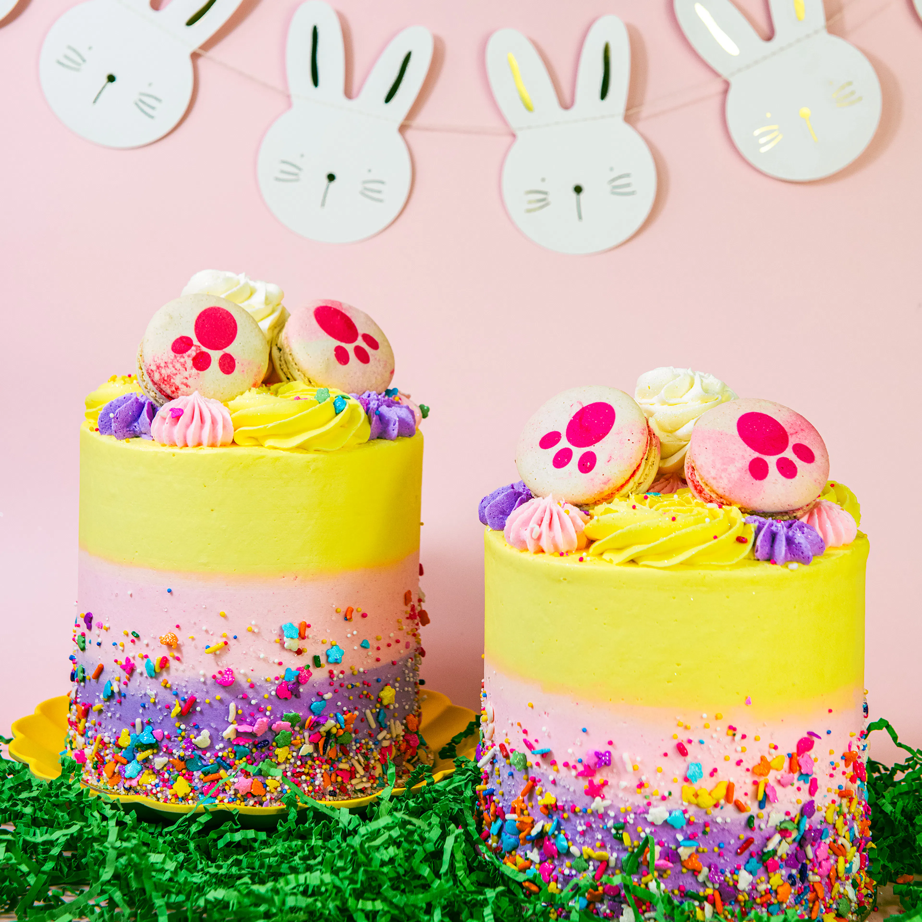 Easter Bunny Tail Cake by Trophy Cupcakes - Alternate image 3
