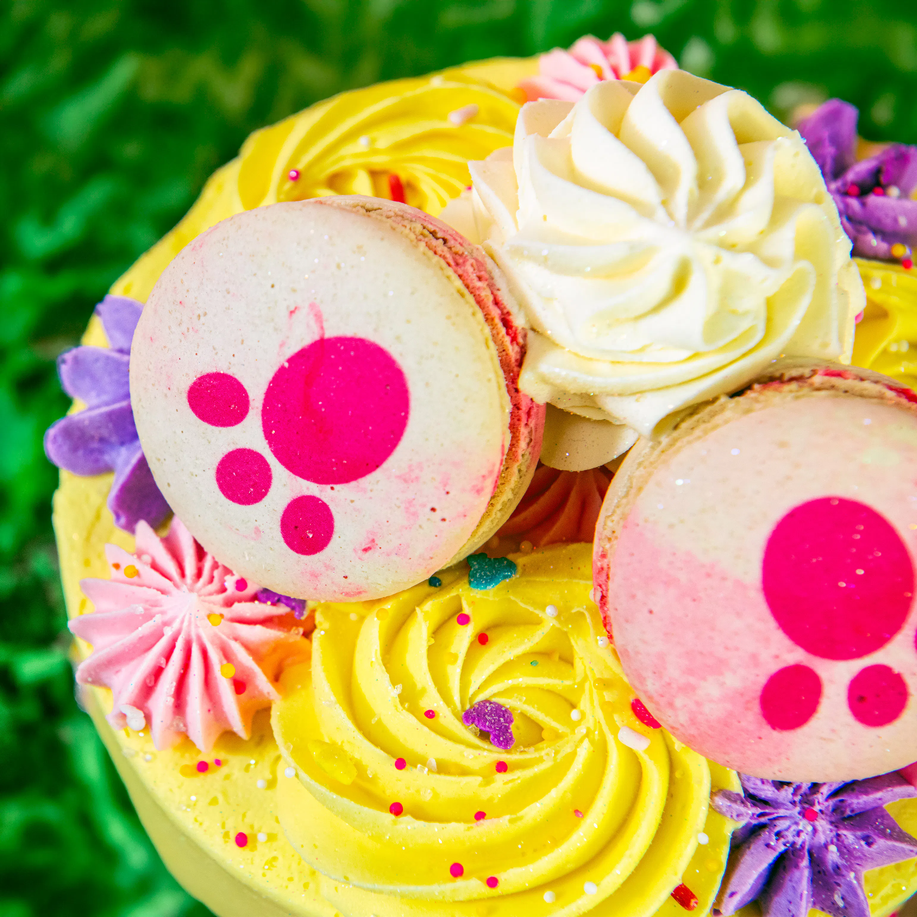 Easter Bunny Tail Cake by Trophy Cupcakes - Alternate image 1