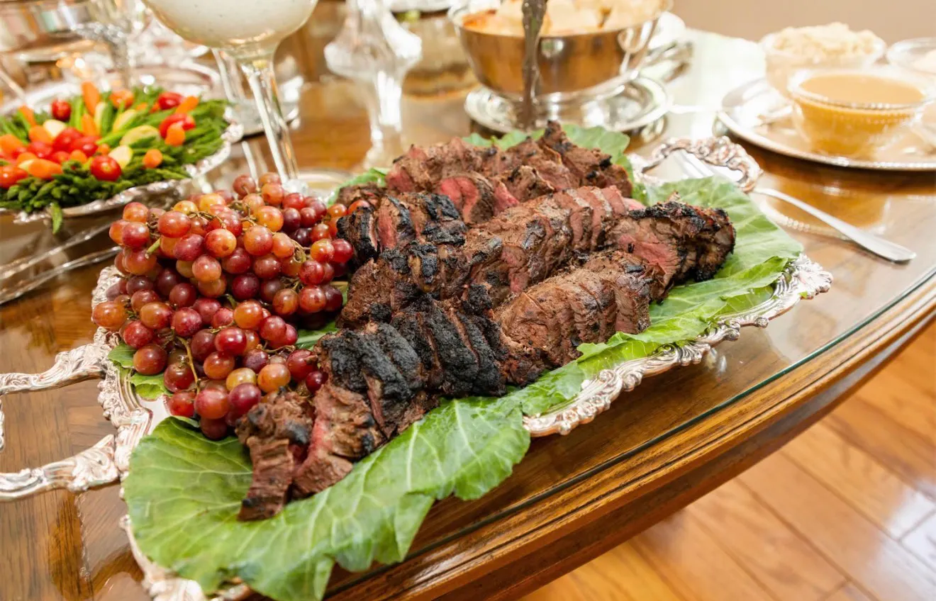 TENDERLOIN七分 Marinated Grilled Whole Beef Tenderloin by Aberdeen Catery | Goldbelly