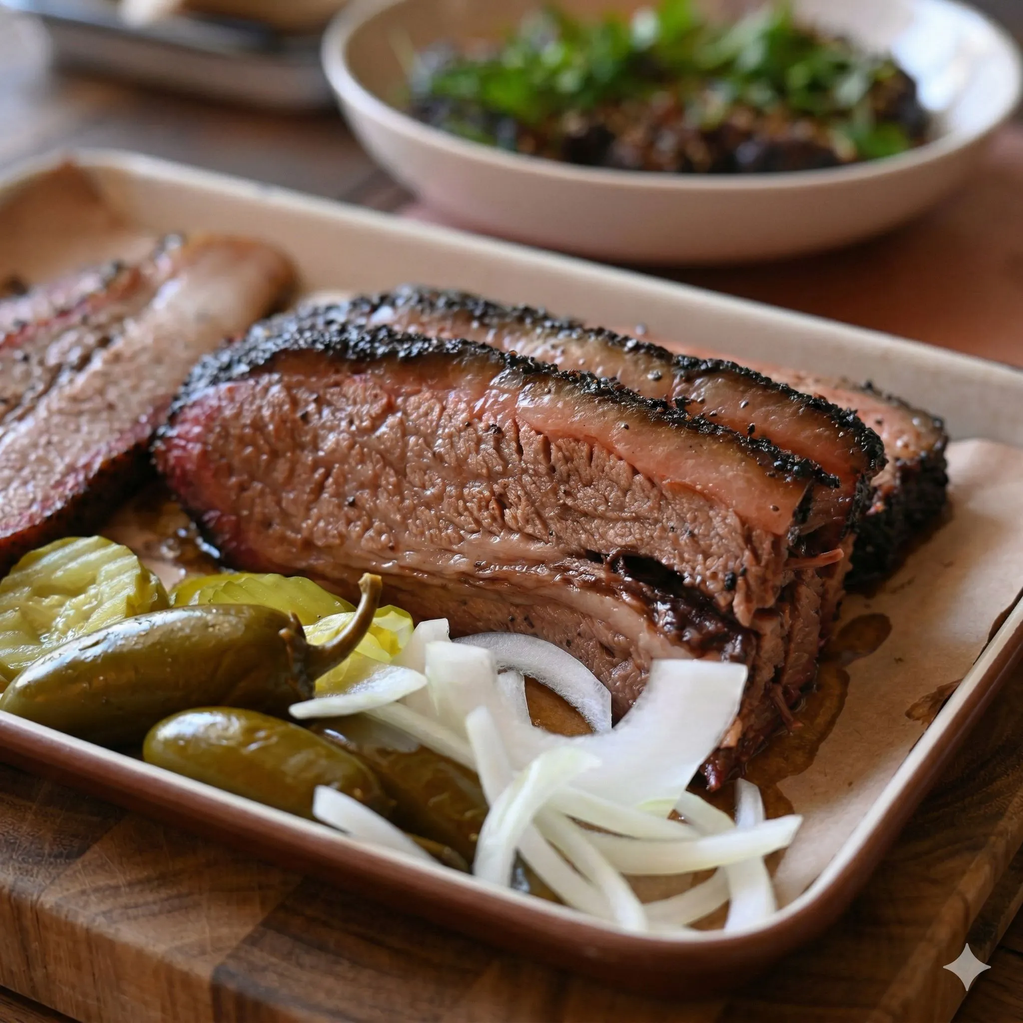 Whole Prime Texas Brisket + T-Shirt by Burnt Bean Co. - Alternate image 2