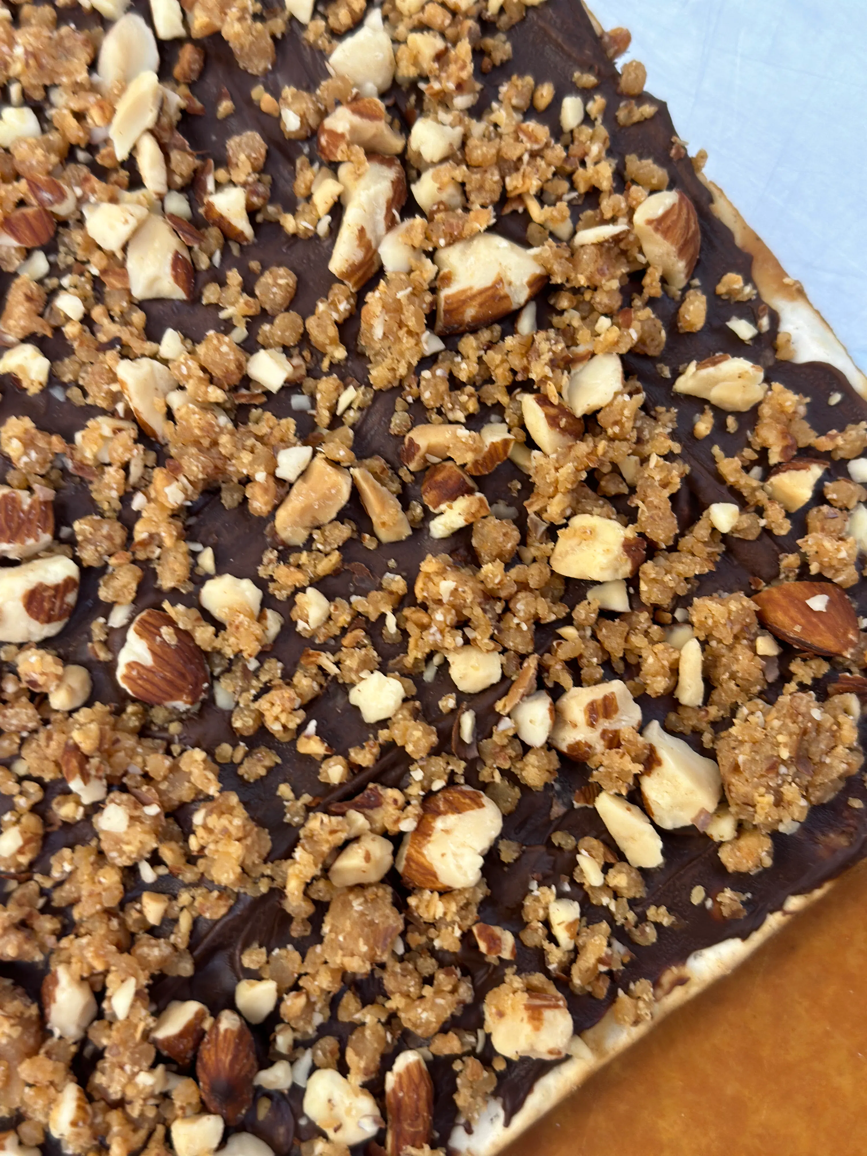 "Big Flat Crack(er)" GIANT Passover Chocolate Covered Matzah by Big Fat Cookie - Alternate image 3