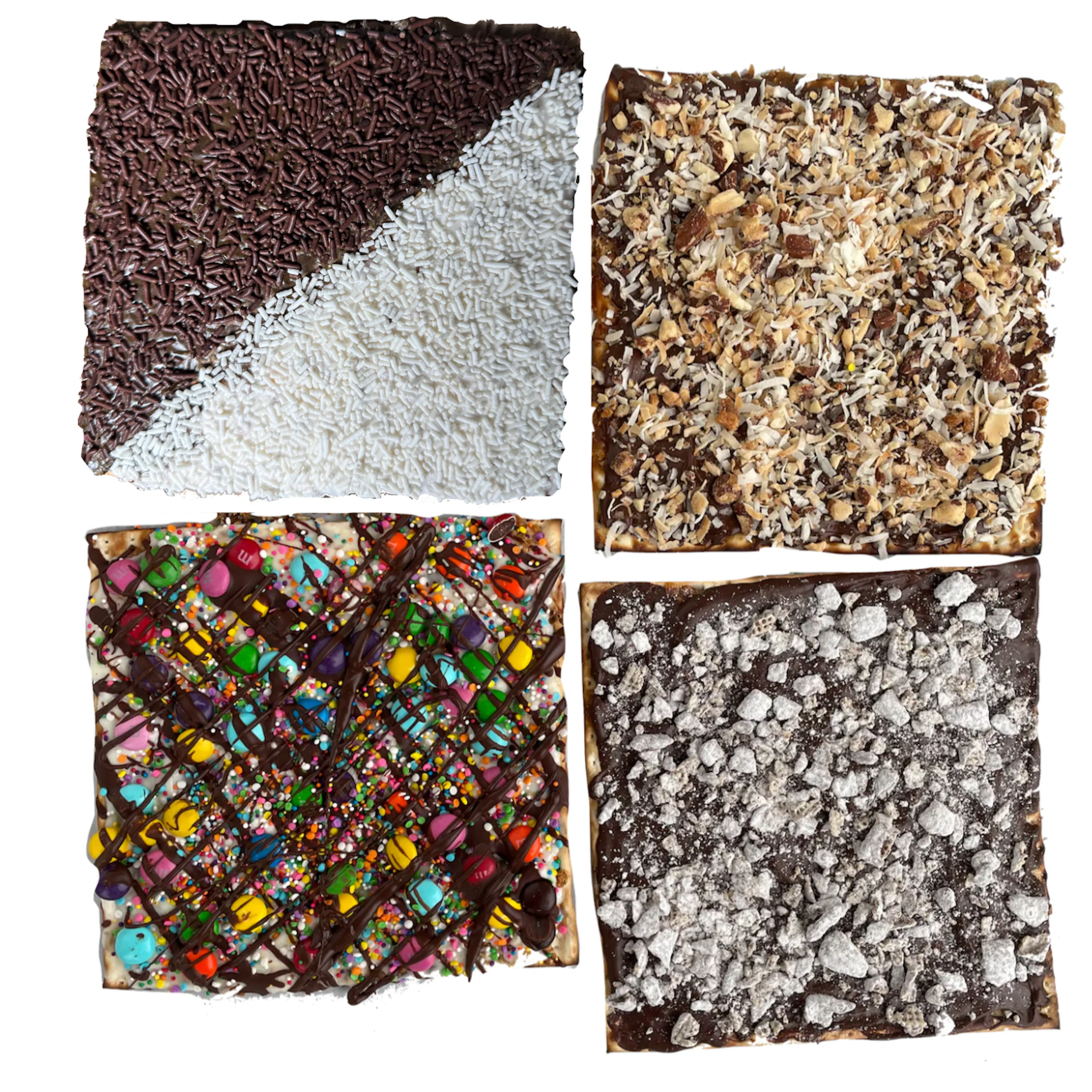 "Big Flat Crack(er)" GIANT Passover Chocolate Covered Matzah by Big Fat Cookie - Alternate image 1