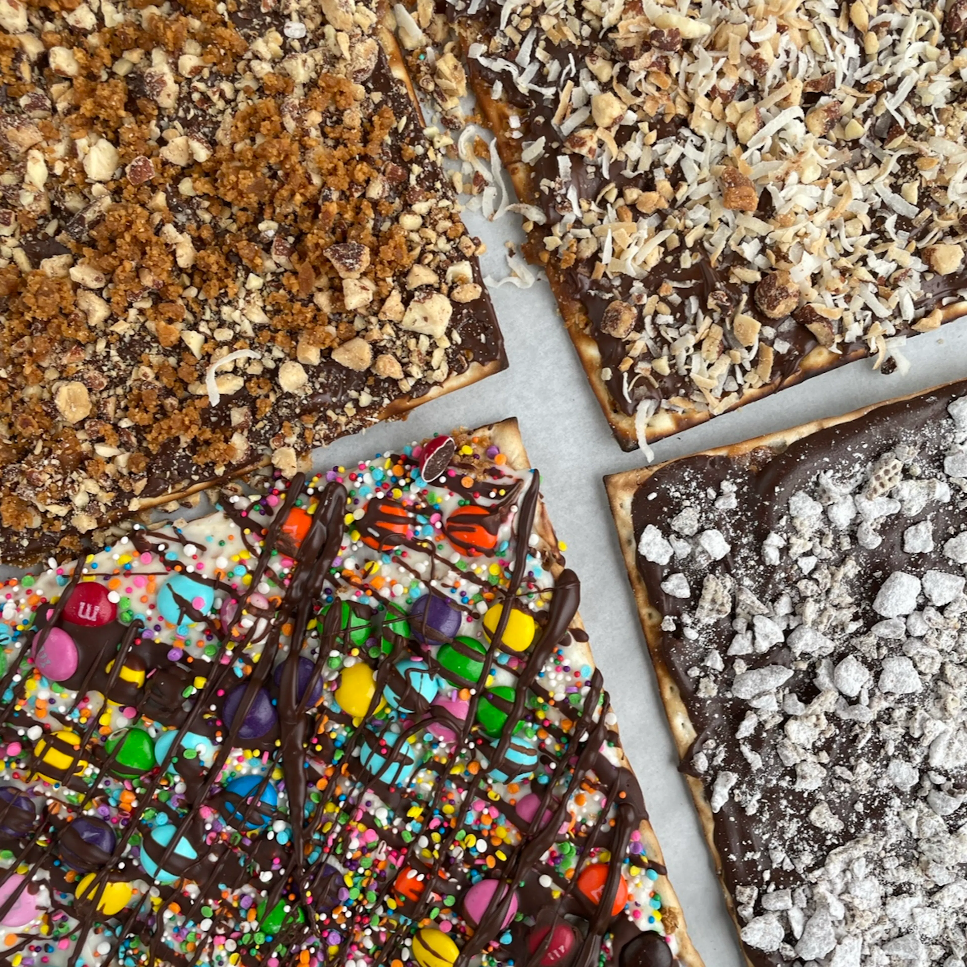 "Big Flat Crack(er)" GIANT Passover Chocolate Covered Matzah by Big Fat Cookie