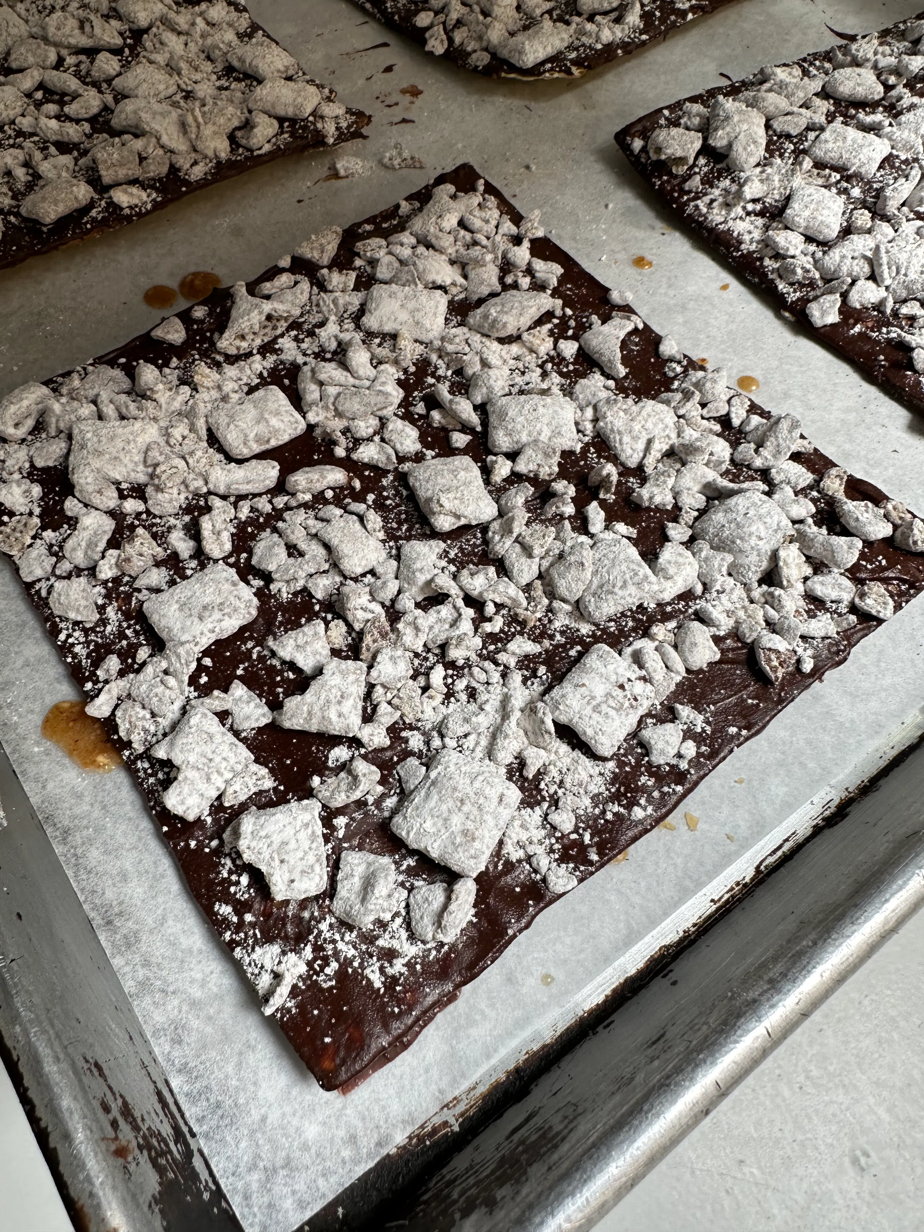 "Big Flat Crack(er)" GIANT Passover Chocolate Covered Matzah by Big Fat Cookie - Alternate image 5