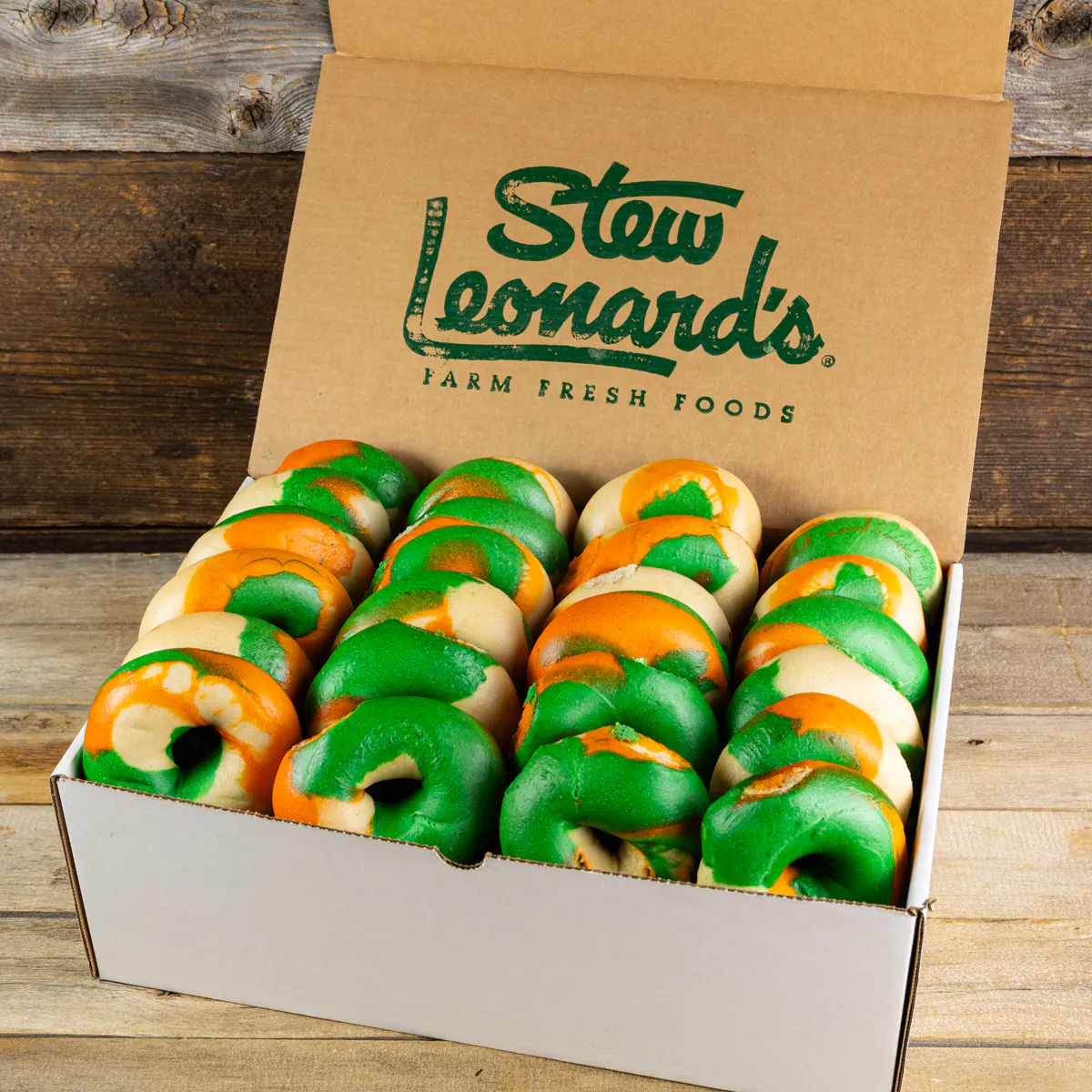 St. Patrick's Day Bagels - 2 Dozen by Stew Leonard's