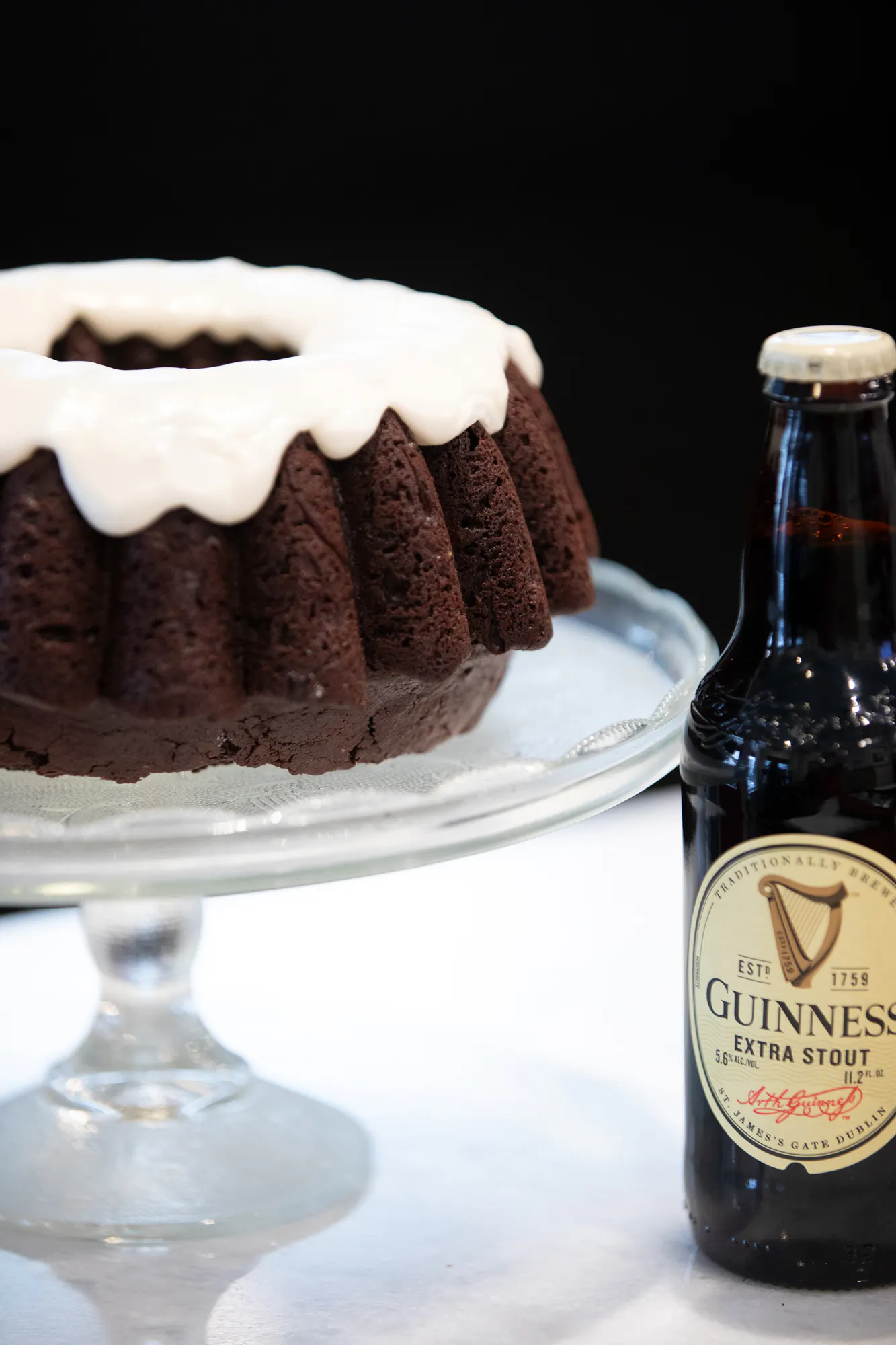 Guinness Stout Irish Chocolate Cake by Red Truck Bakery