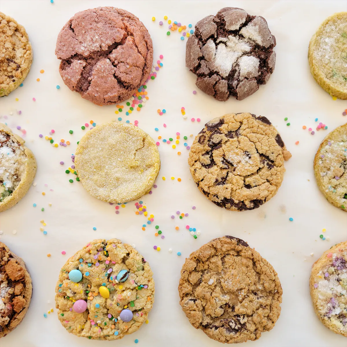 Gluten Free Springtime Cookie Sampler - 12 Pack by Ocean House Bakery