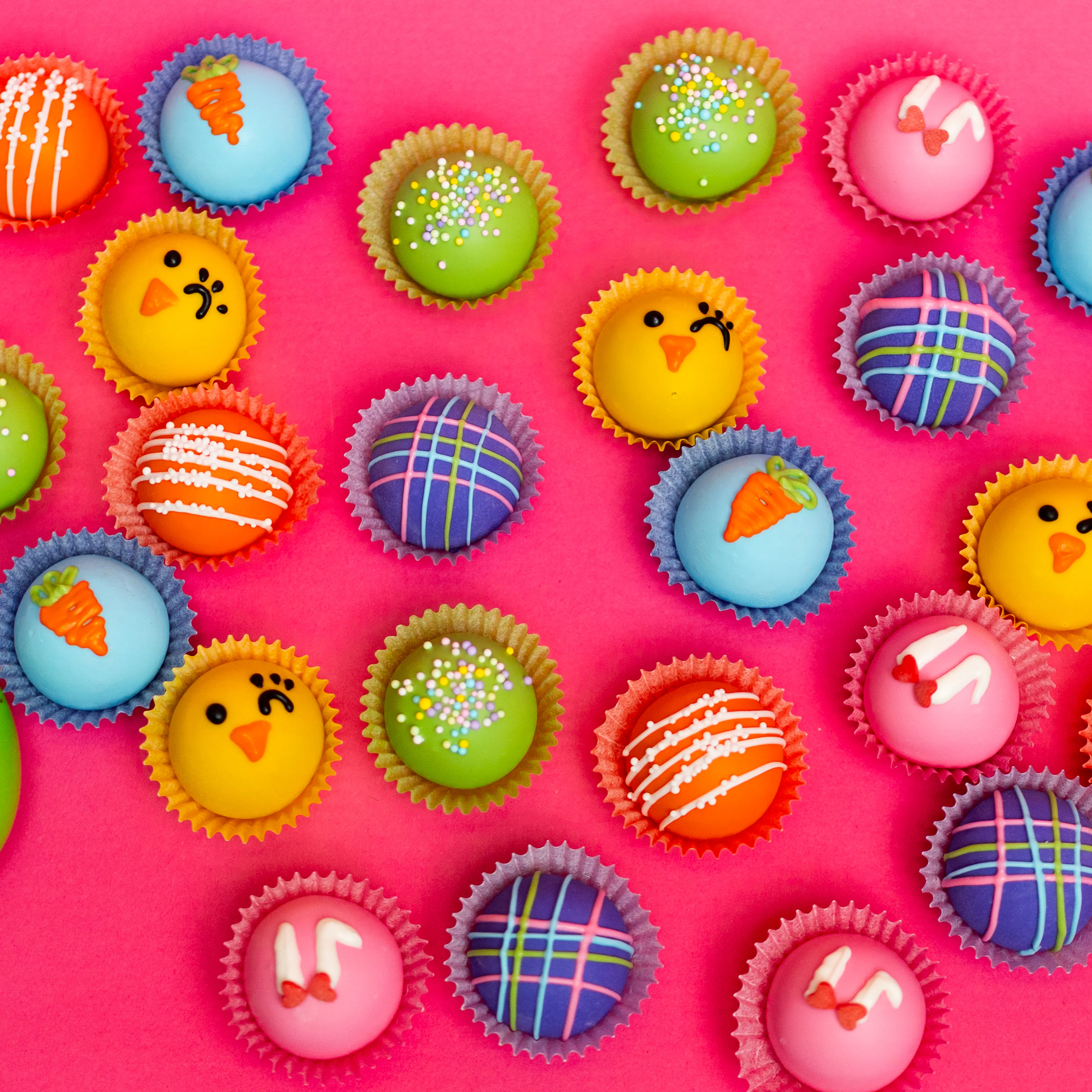 Easter Cake Balls by Flour Shop