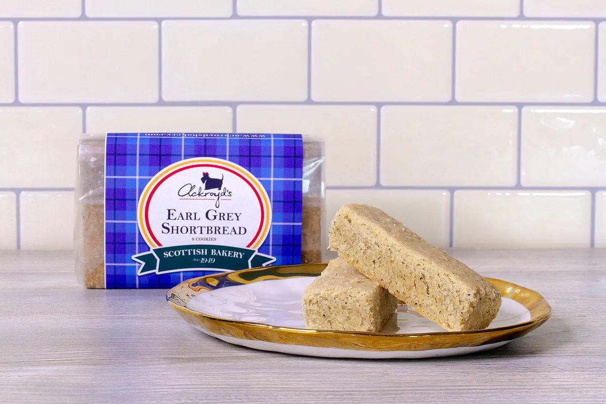 Scottish Earl Grey Shortbread - 8 Pack by Ackroyd's Scottish Bakery - Alternate image 1