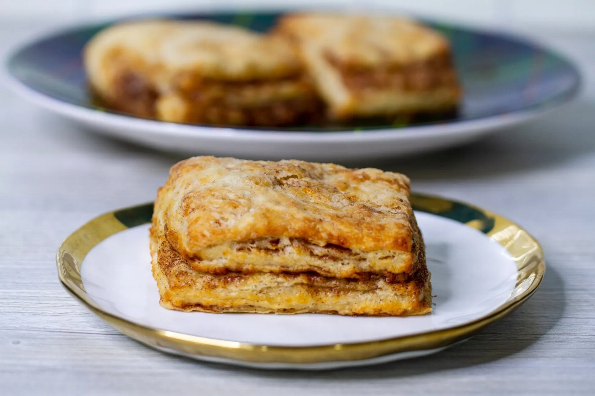 Cinnamon Sugar Aberdeen Butteries - 3 Pack by Ackroyd's Scottish Bakery - Alternate image 1