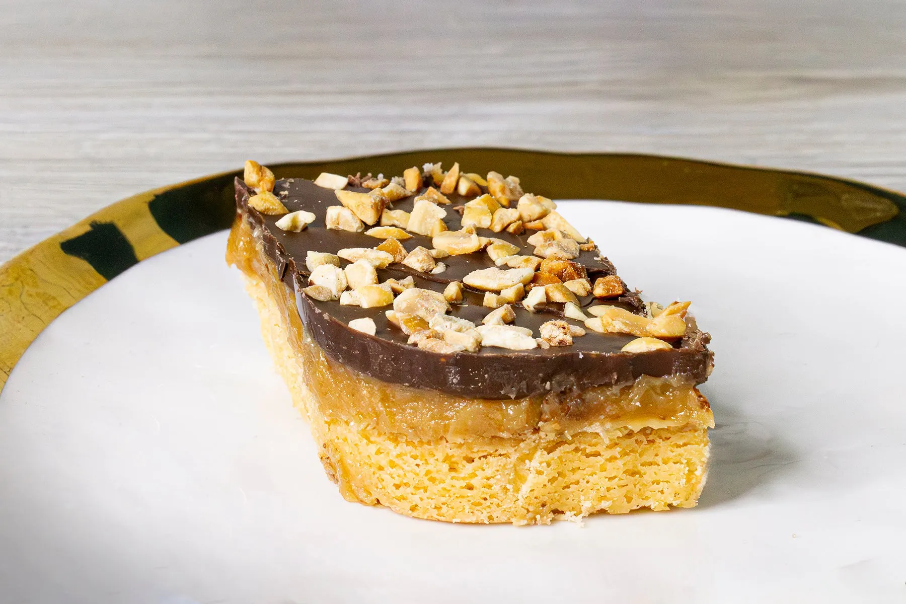 Peanut Butter Millionaire Shortbread Tray by Ackroyd's Scottish Bakery - Alternate image 1
