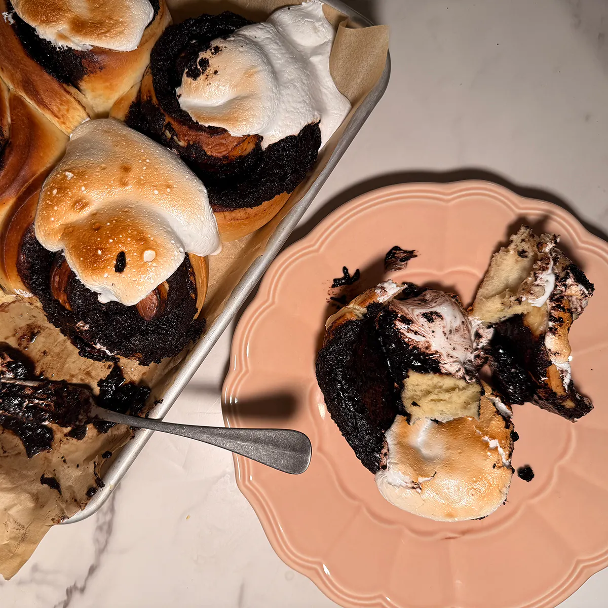 Zakarian Sisters' Spiced Hot Chocolate Cinnamon Rolls by Chef Geoffrey Zakarian - Alternate image 3