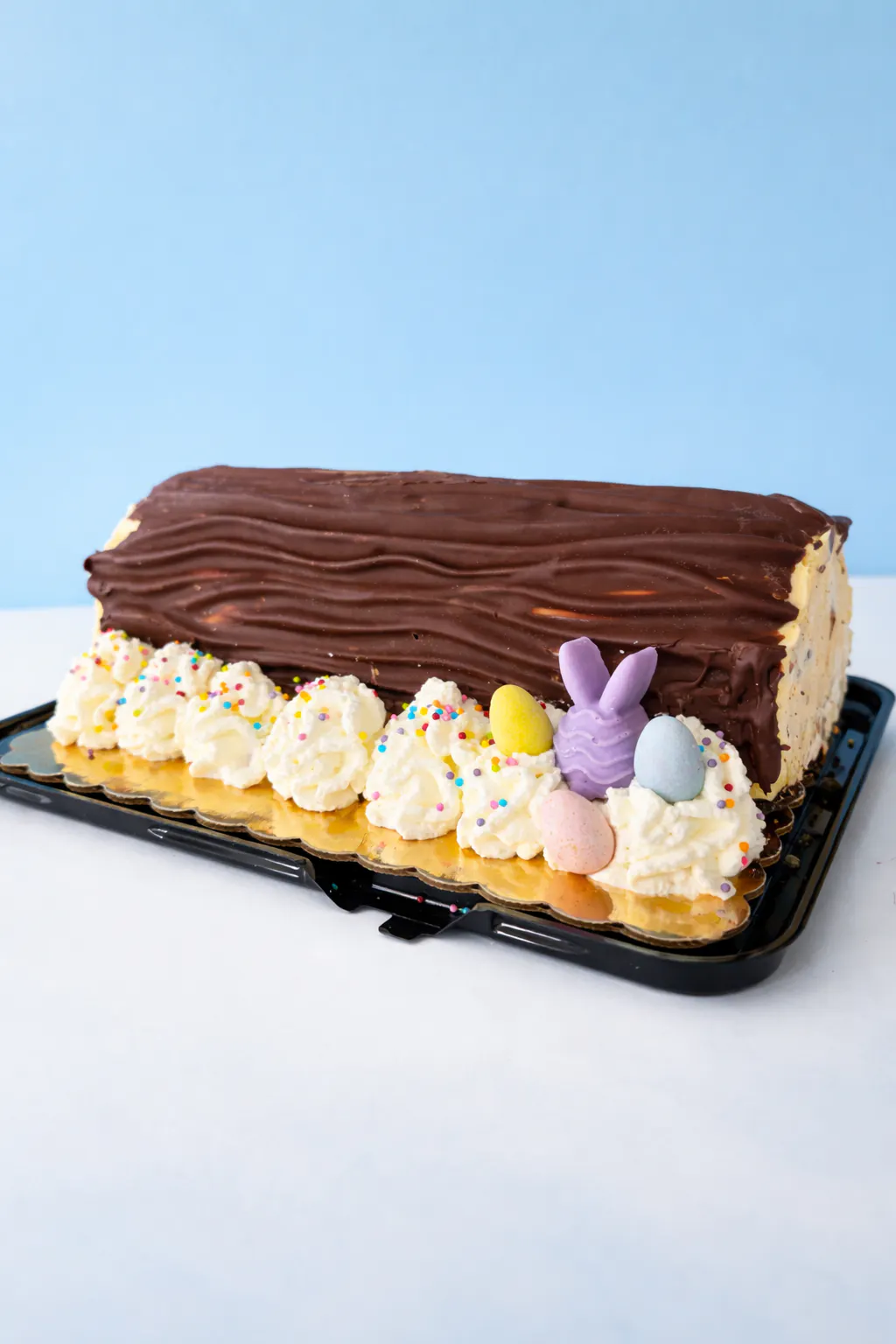 Easter Cadbury Egg Ice Cream Yule Log by Bridgeman's Ice Cream