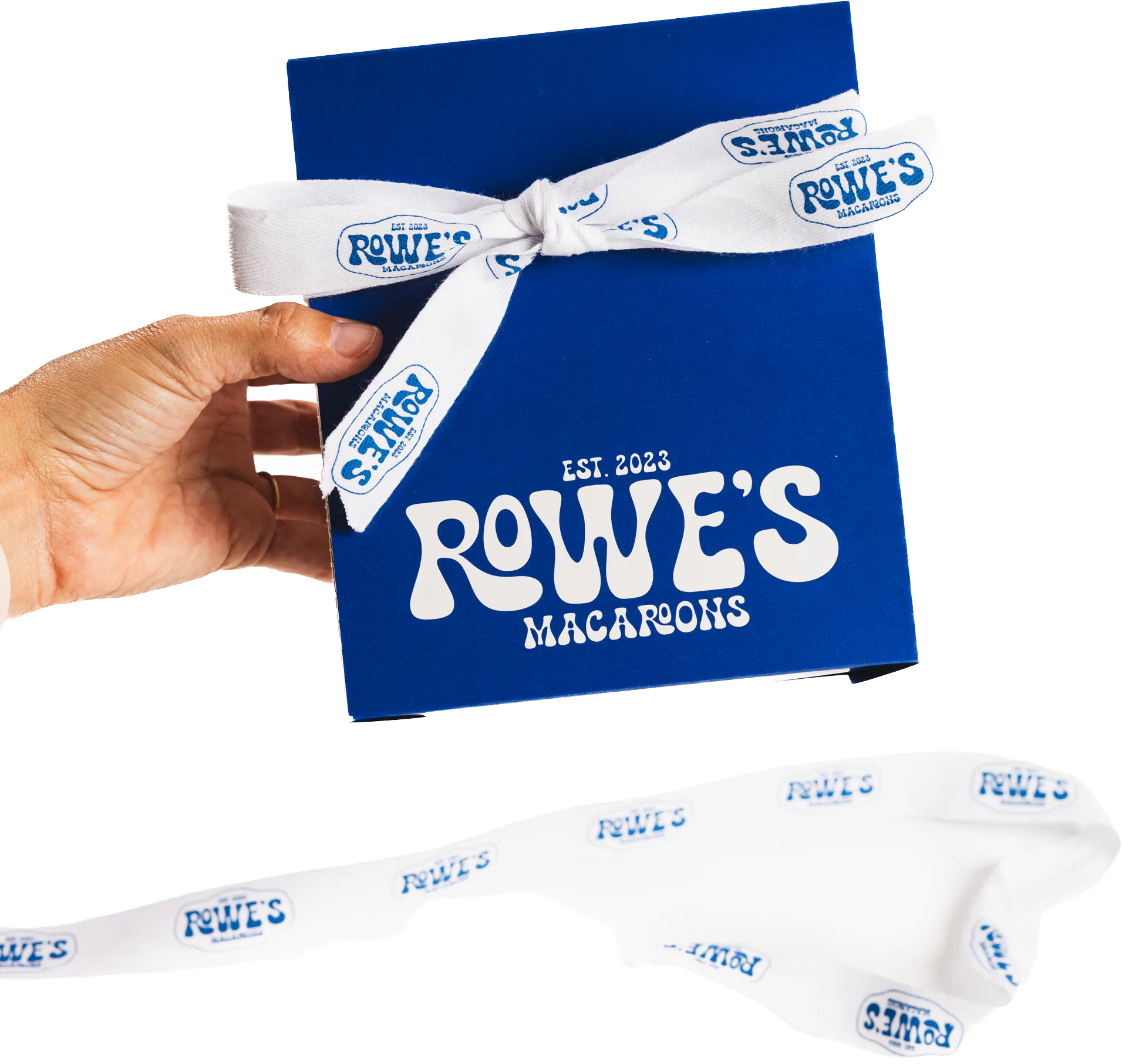 Milk Chocolate Dipped Coconut Macaroons - 1 Dozen by Rowe's Macaroons - Alternate image 1