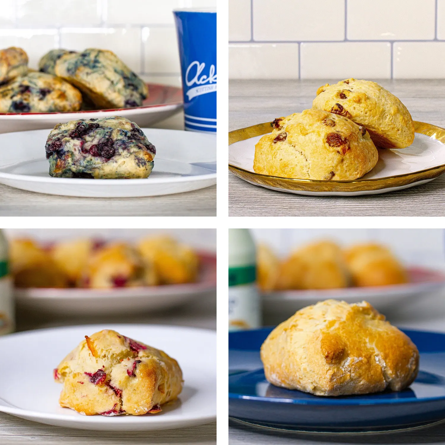 Assorted Scones - 2 Dozen by Ackroyd's Scottish Bakery