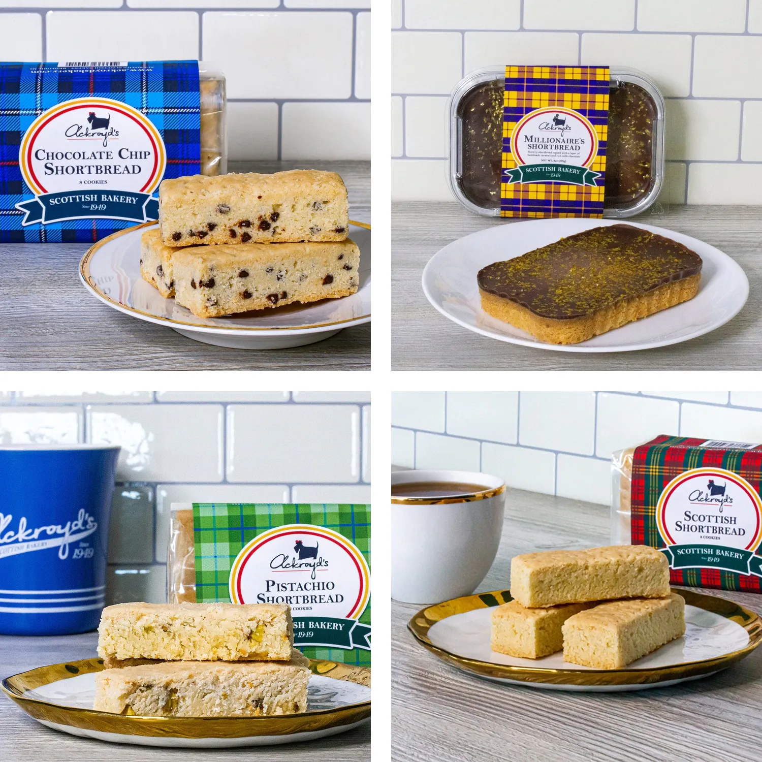 Shortbread Best Seller Pack by Ackroyd's Scottish Bakery