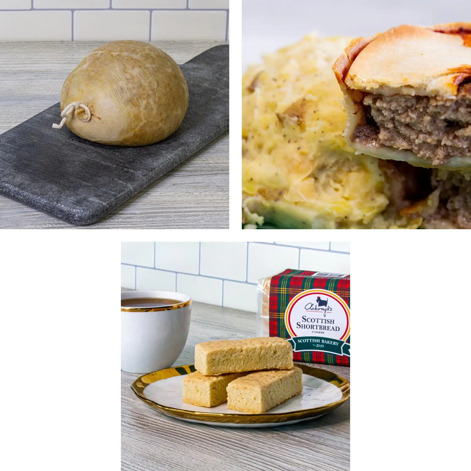 Traditional Haggis Supper by Ackroyd's Scottish Bakery