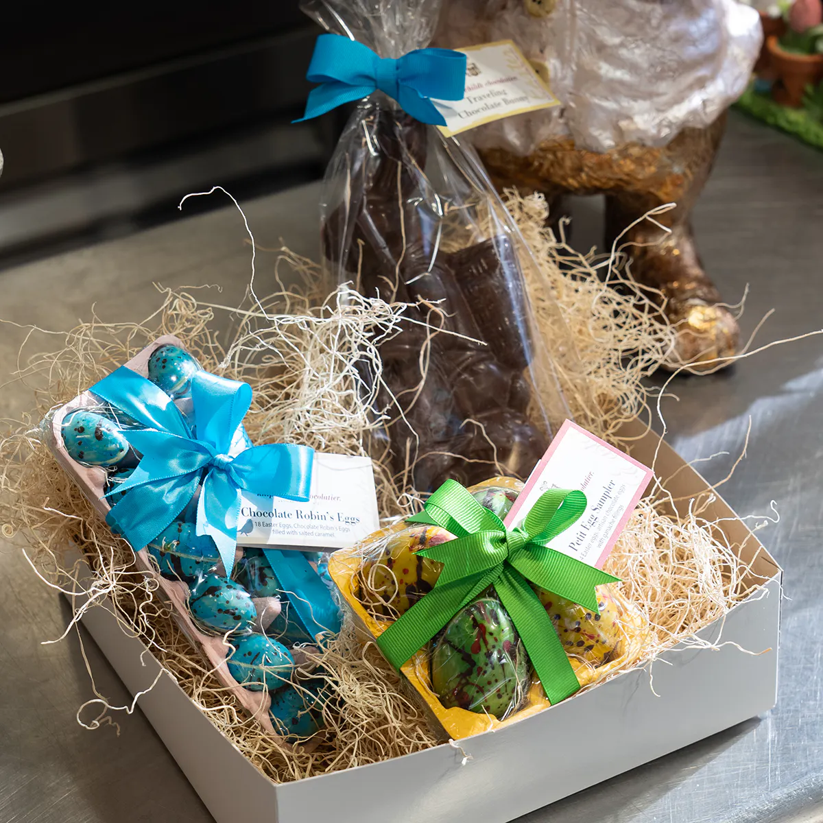 Knipschildt's Perfect Easter Chocolate Basket by Knipschildt Chocolatier